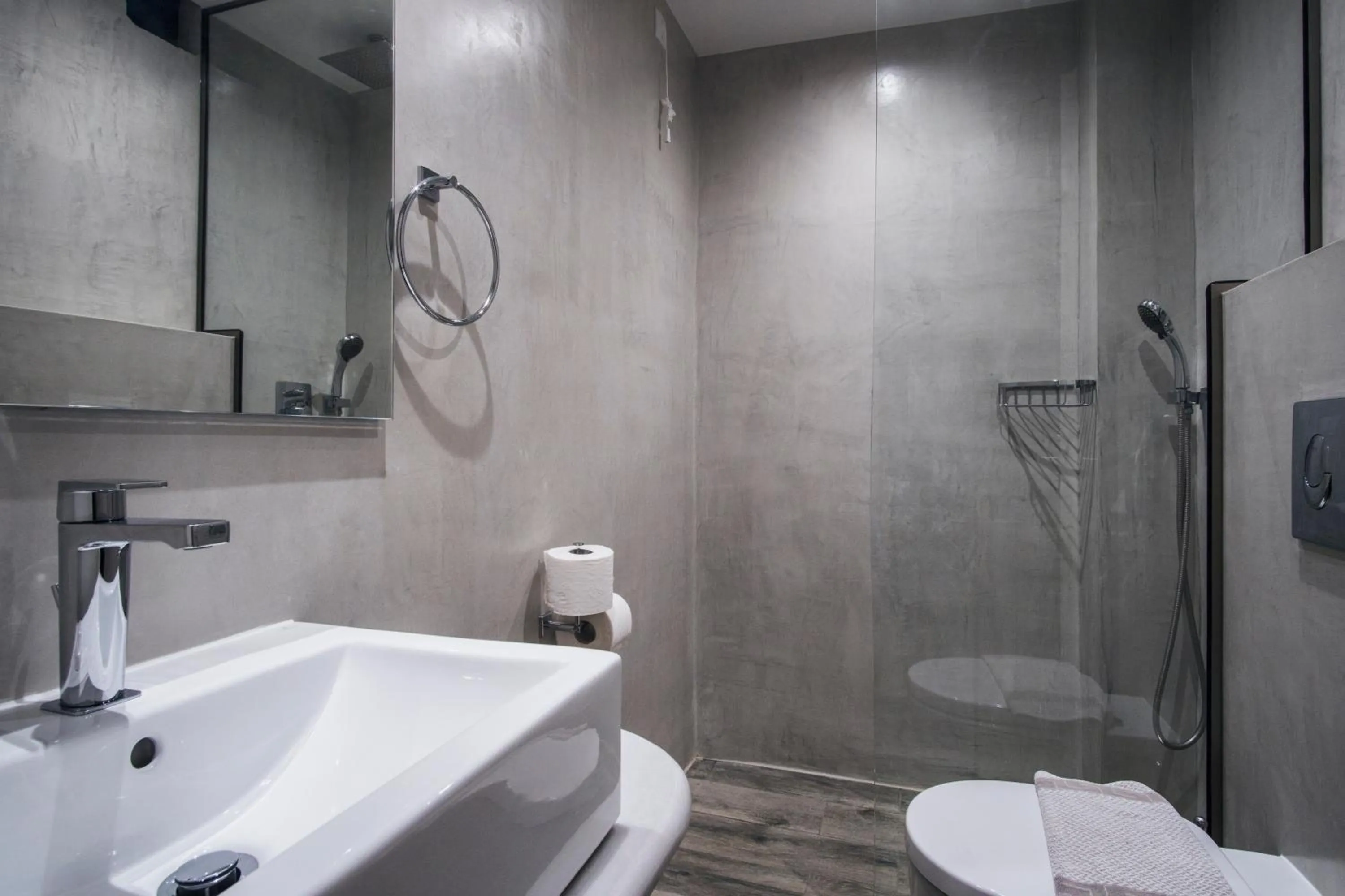 Bathroom in Iliada Beach Hotel