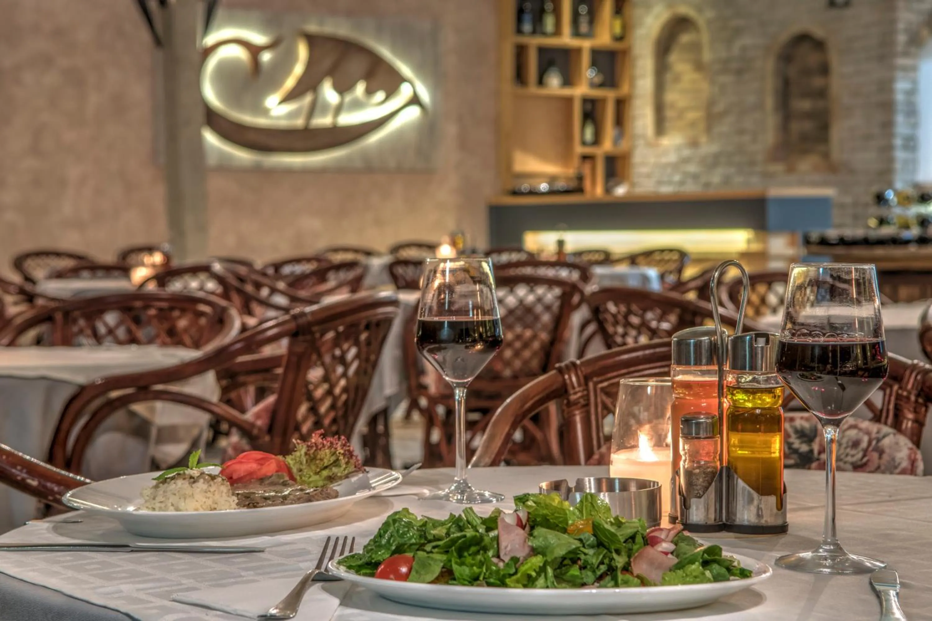 Food close-up in Iliada Beach Hotel