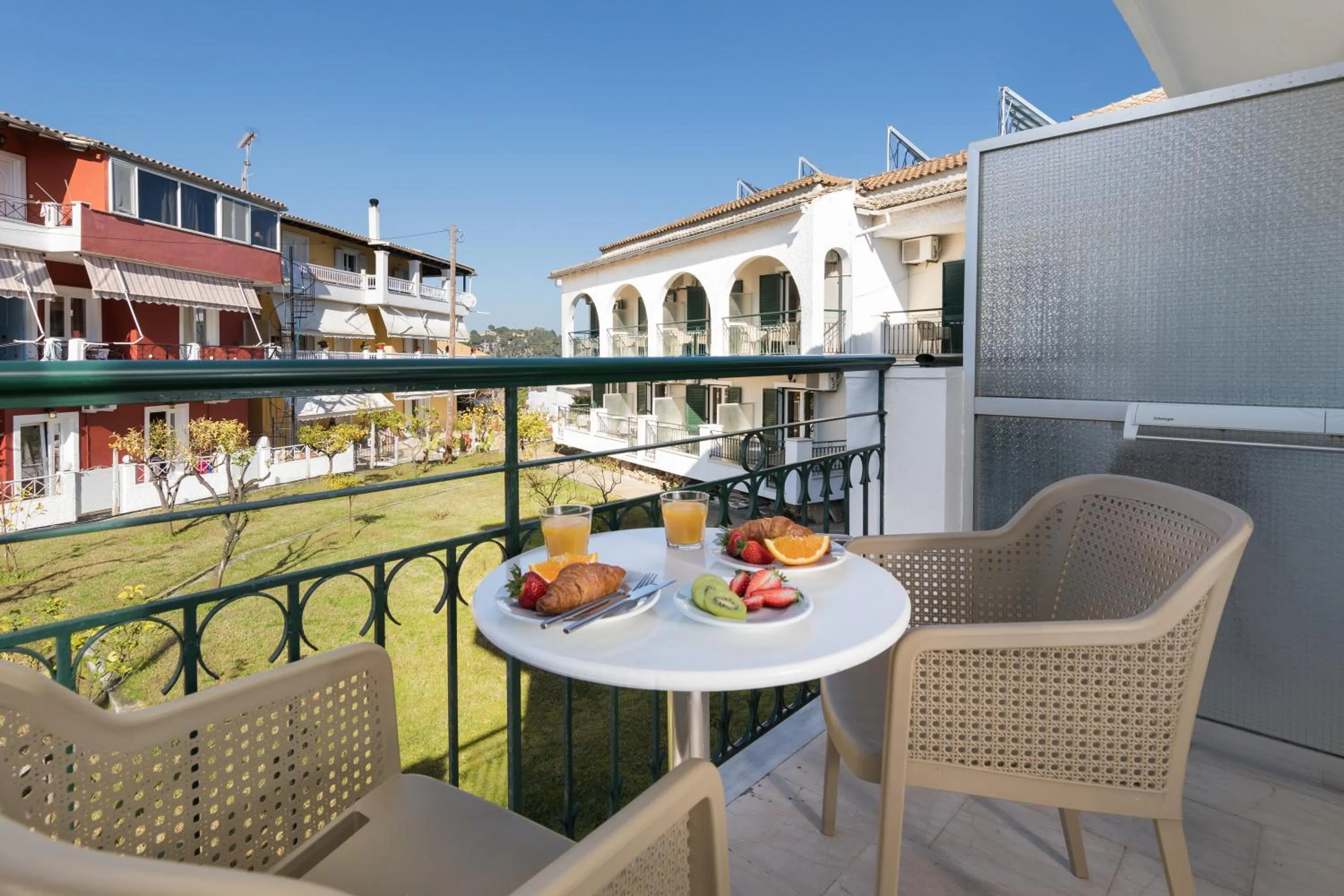 Balcony/Terrace in Iliada Beach Hotel