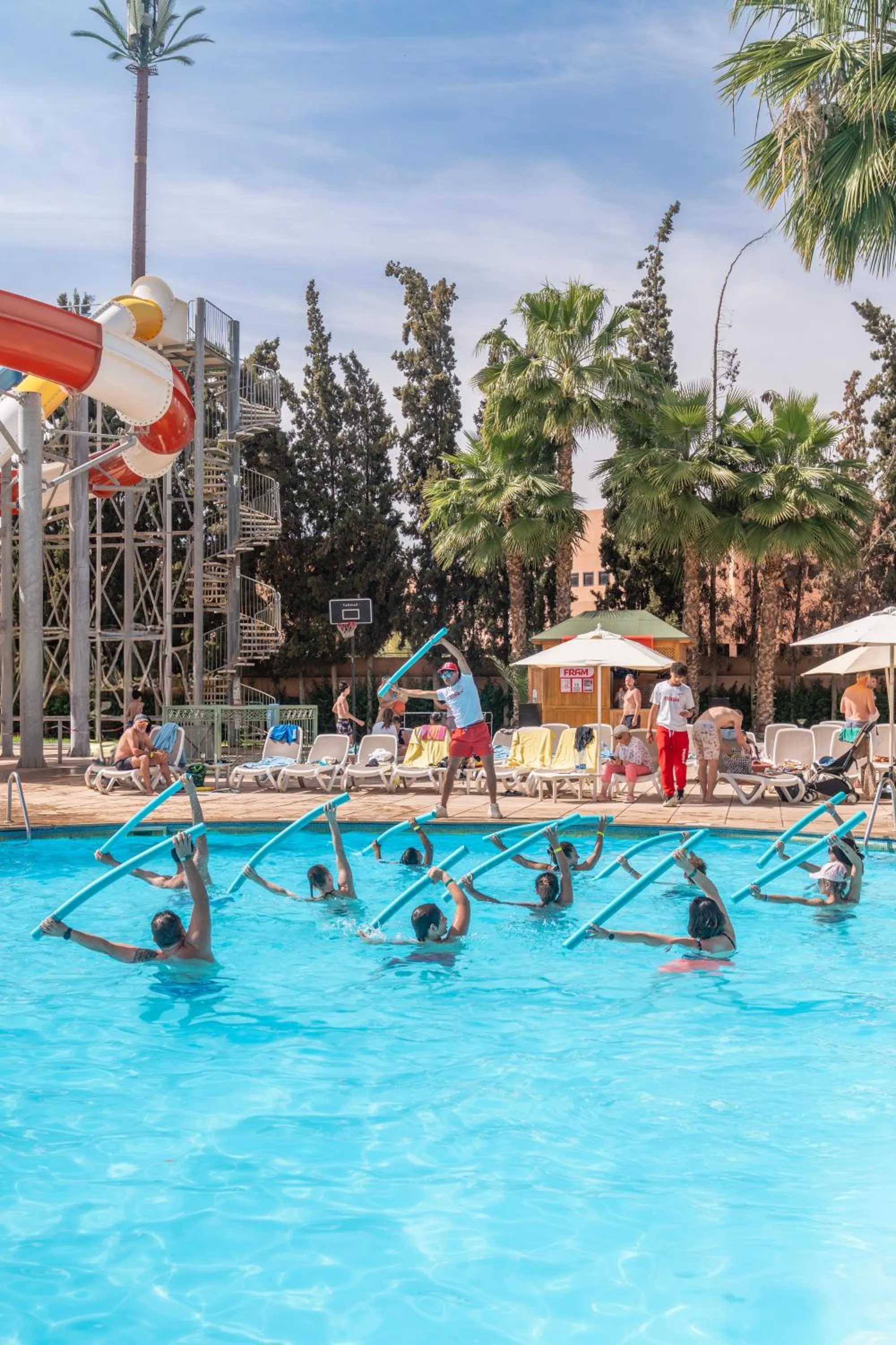 Aqua park in Rose Aqua Park Hotel