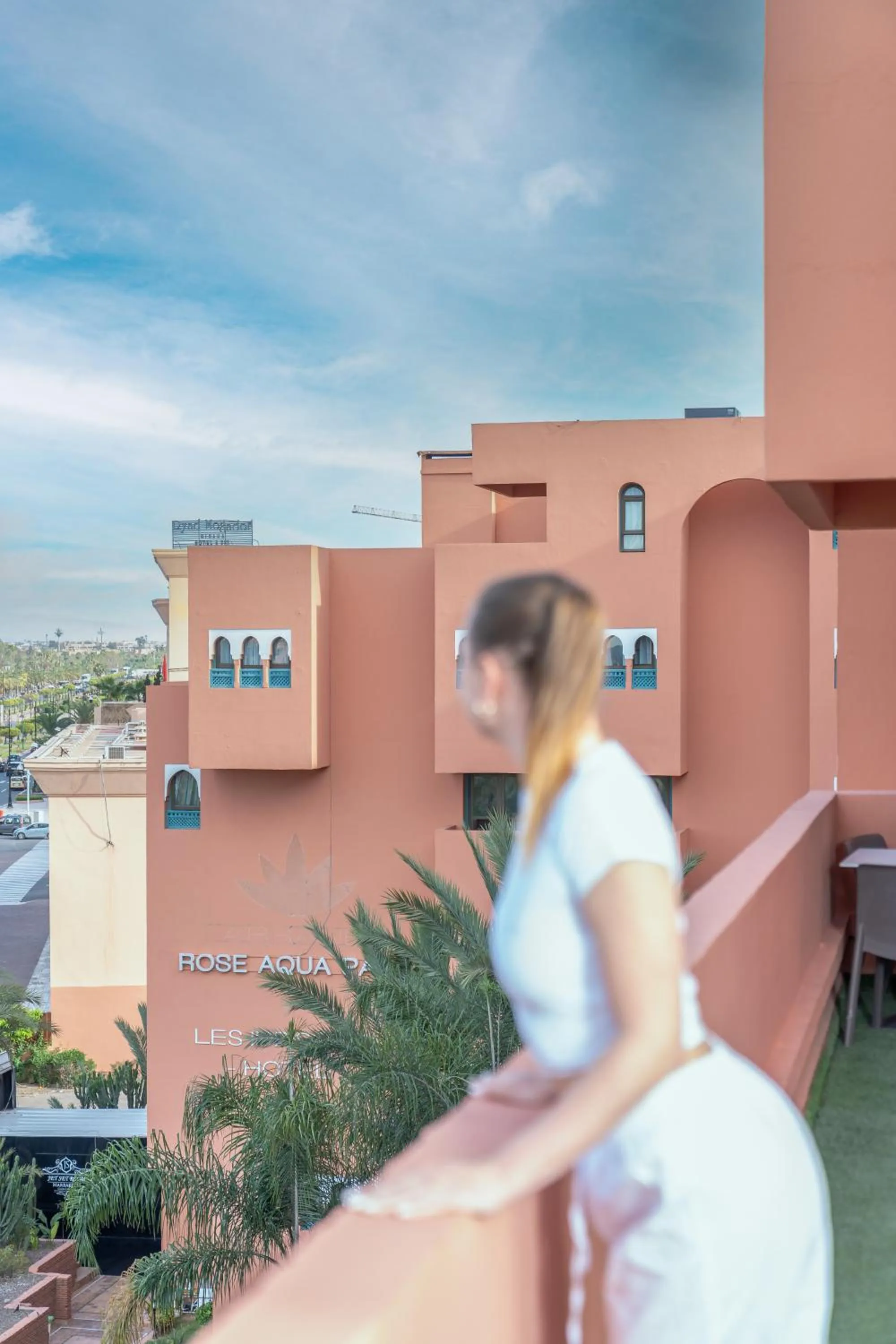 Balcony/Terrace in Rose Aqua Park Hotel