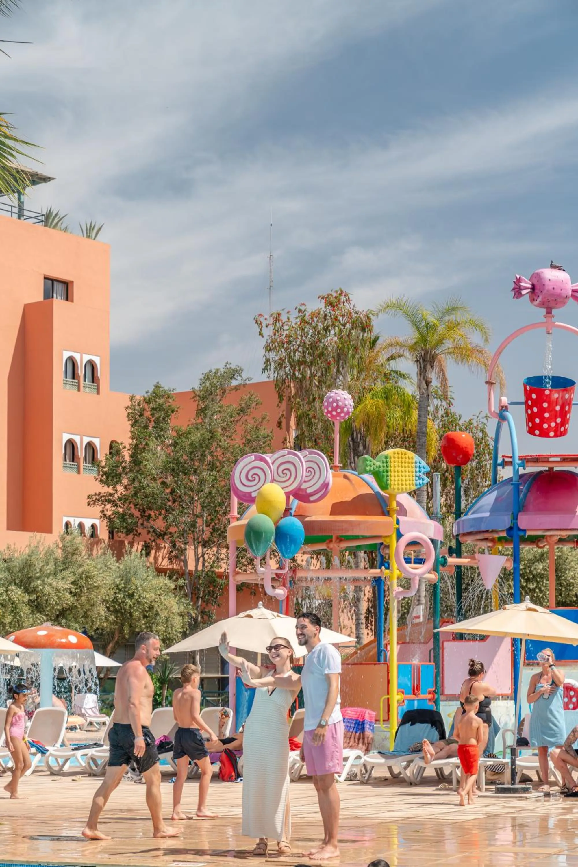 Aqua park in Rose Aqua Park Hotel