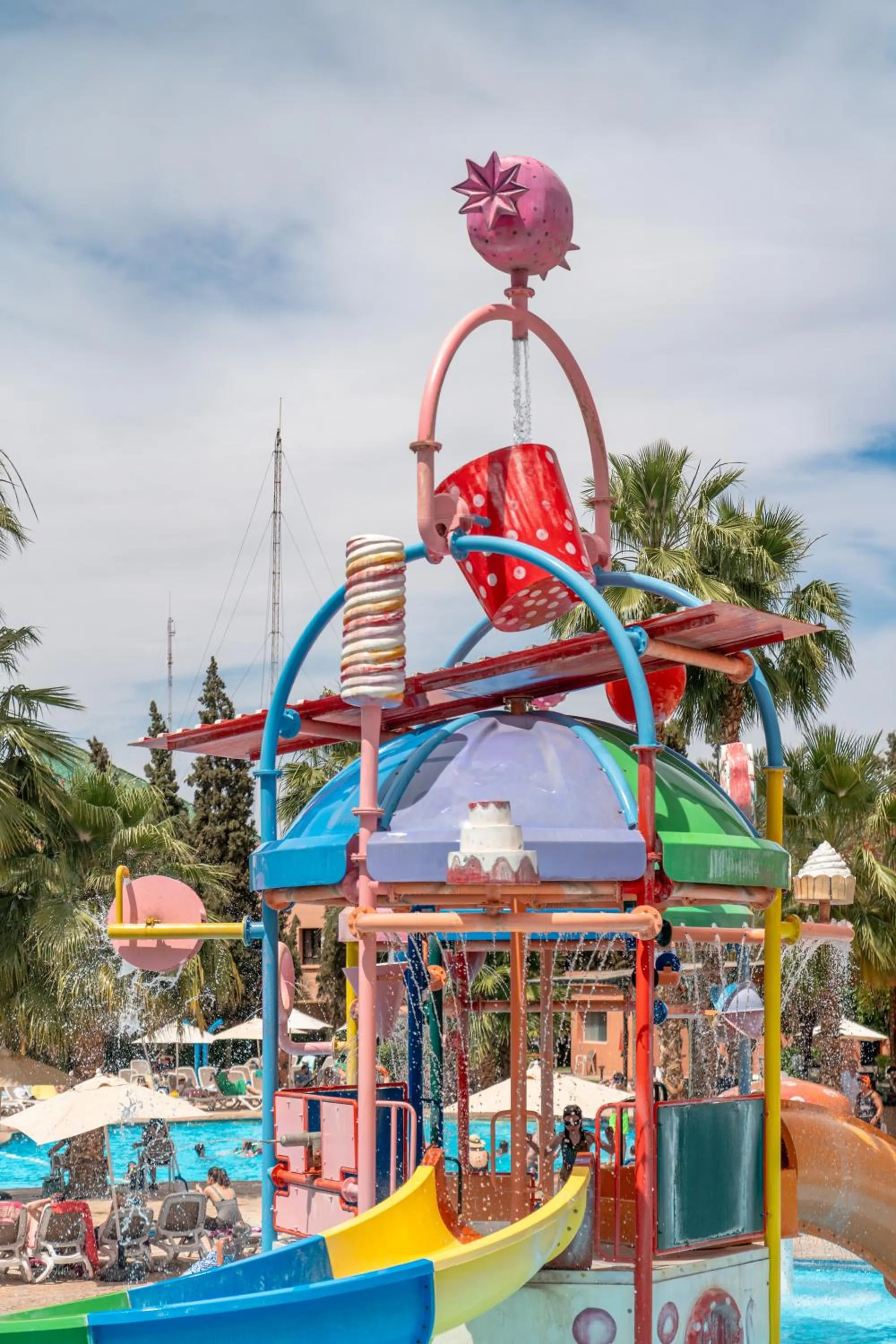 Aqua park in Rose Aqua Park Hotel