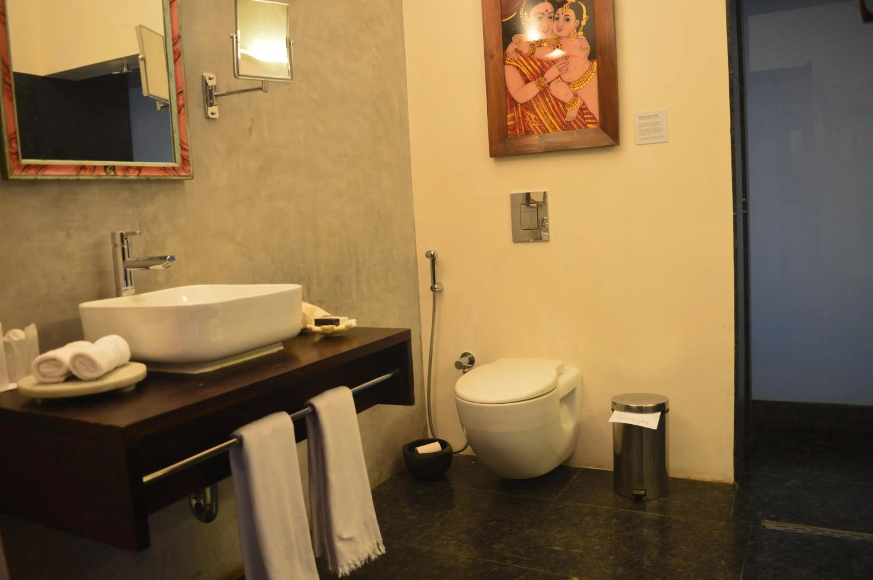 Toilet in Malabar House