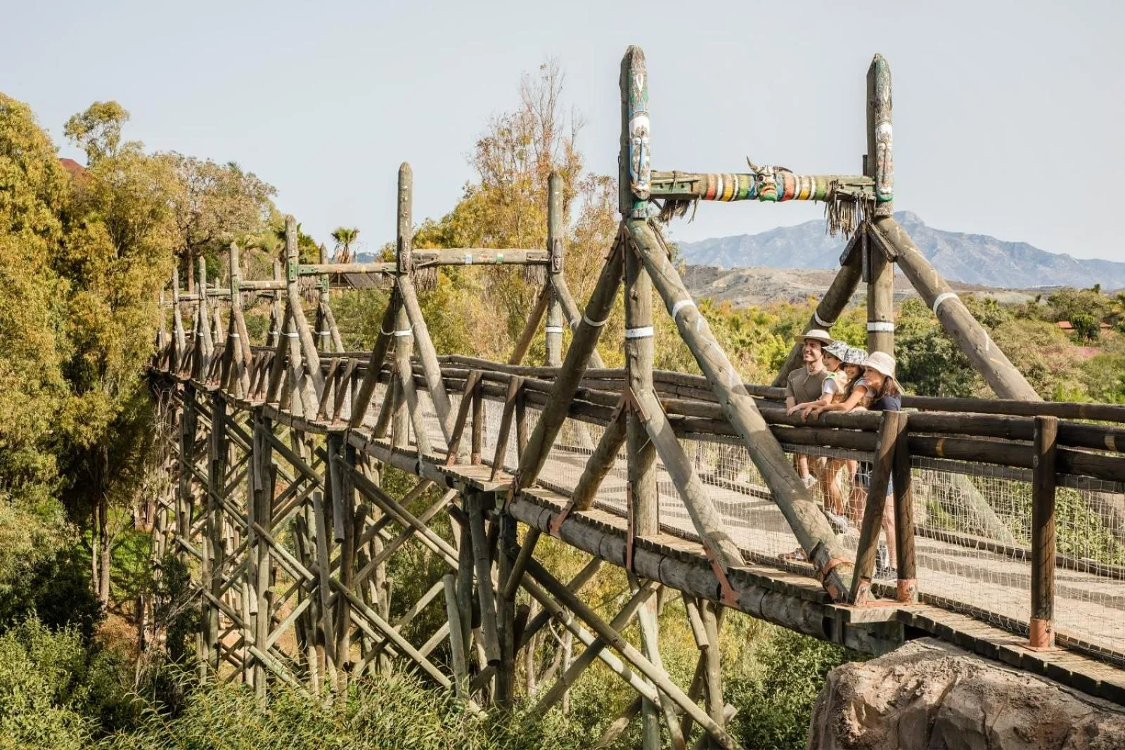 Family in Hotel Selwo Lodge - Animal Park Tickets Included