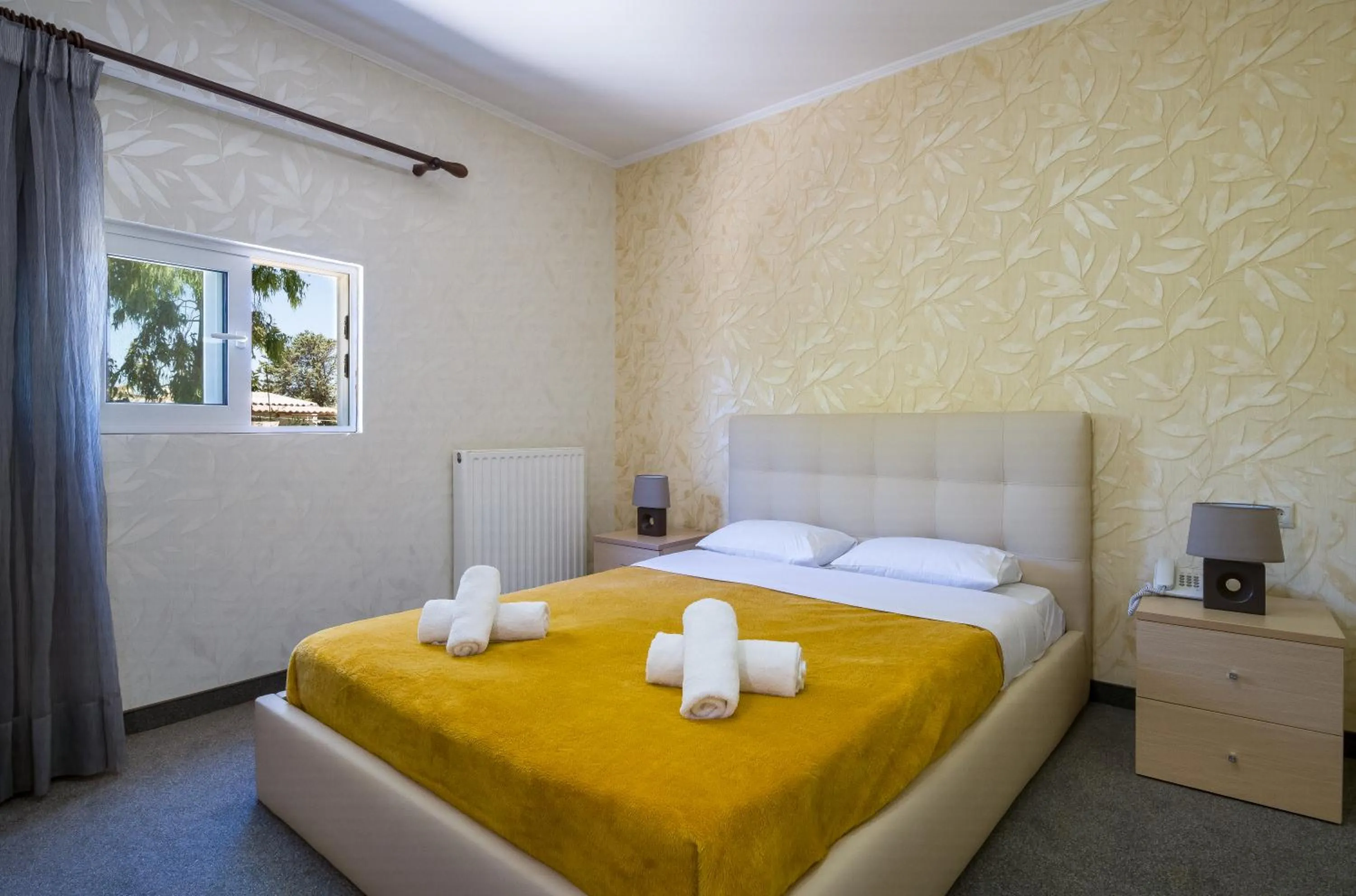 Bedroom, Bed in Paradice Hotel Luxury Suites-Near zorbas Beach-FREE Breakfast