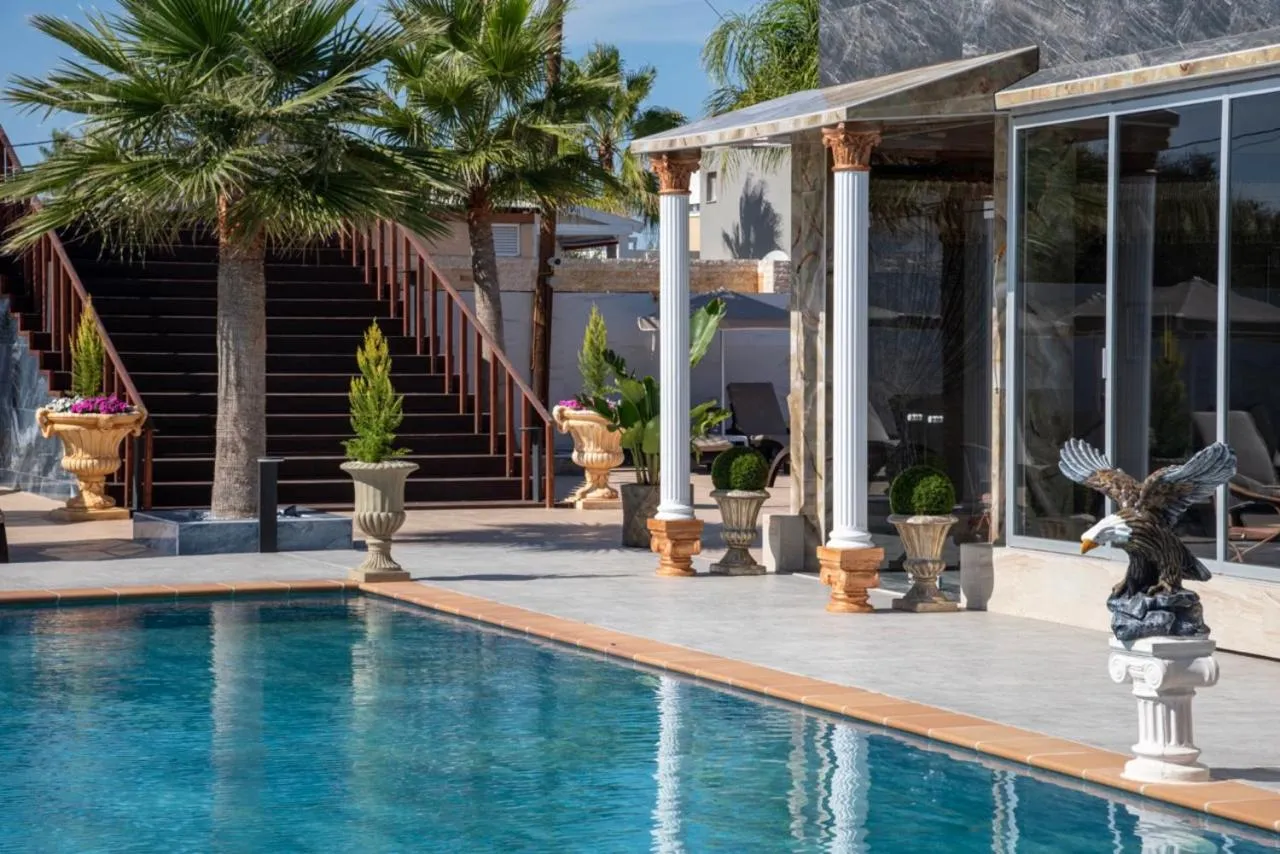 Property building in Paradice Hotel Luxury Suites-Near zorbas Beach-FREE Breakfast