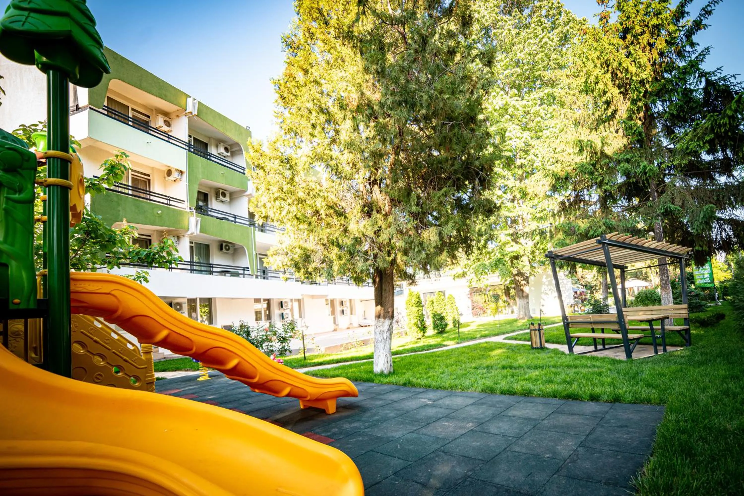 Children play ground in Hotel Corina