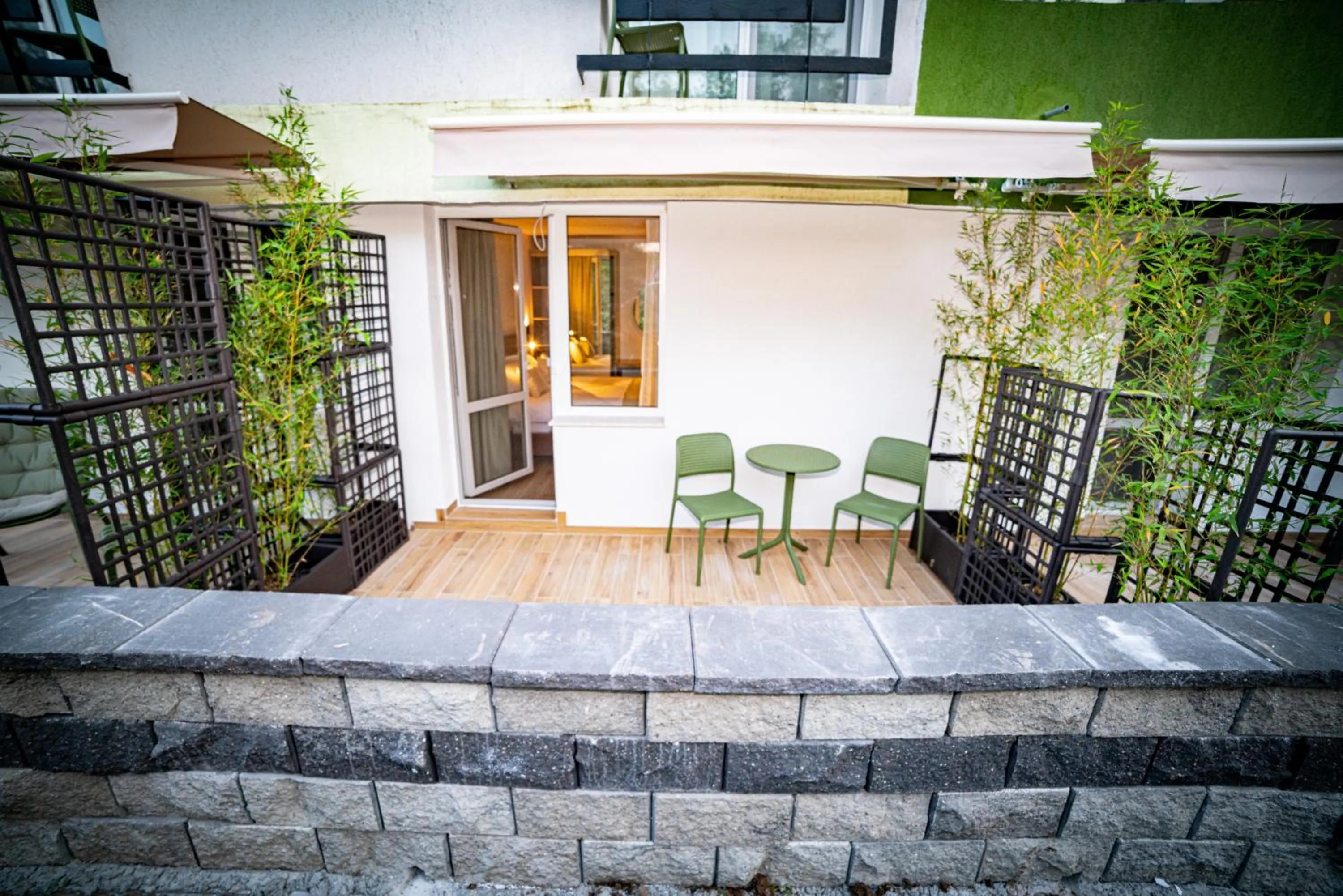 Balcony/Terrace in Hotel Corina