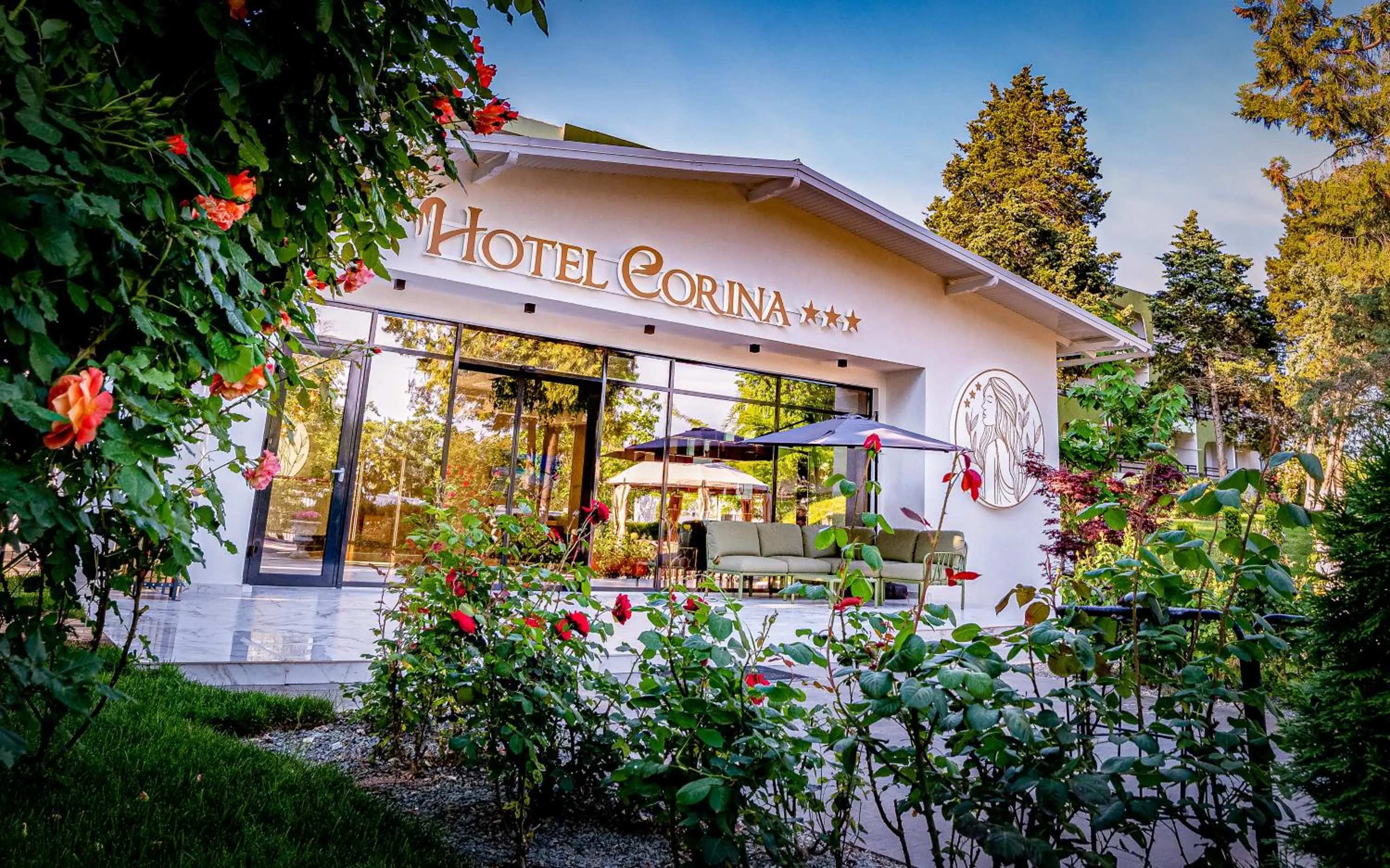 Property building in Hotel Corina