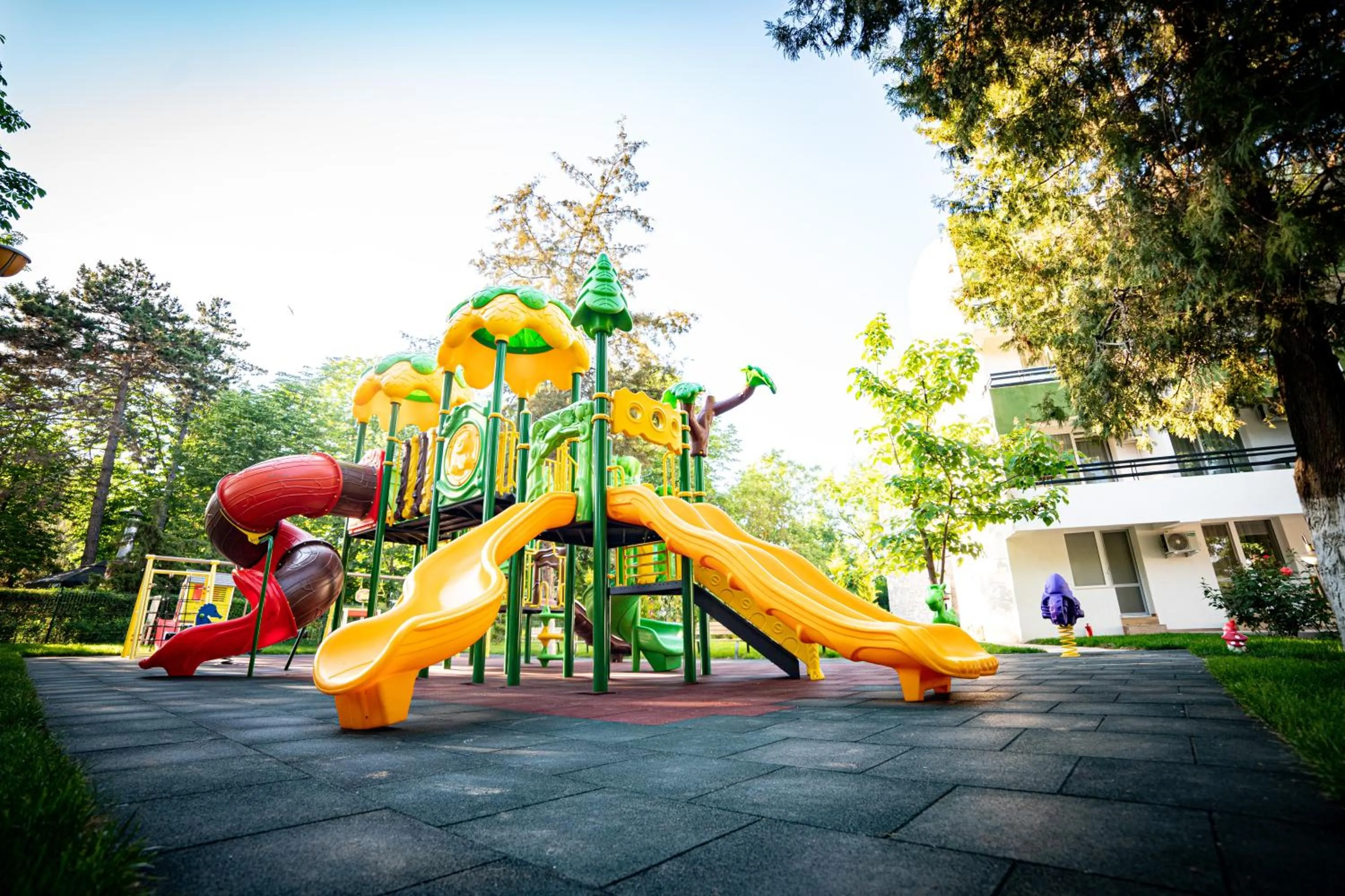 Children play ground in Hotel Corina