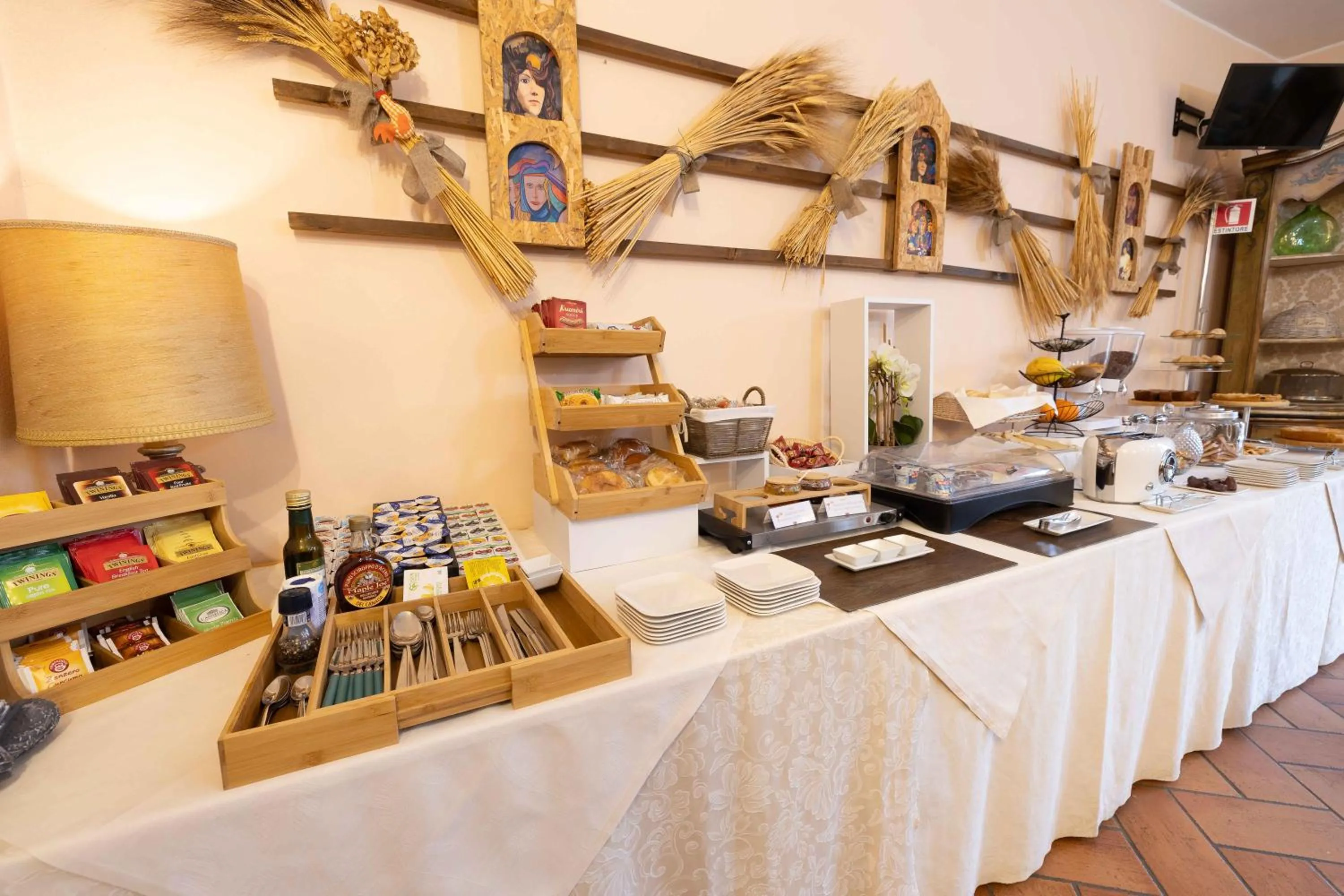 Food and drinks in Hotel La Fertè