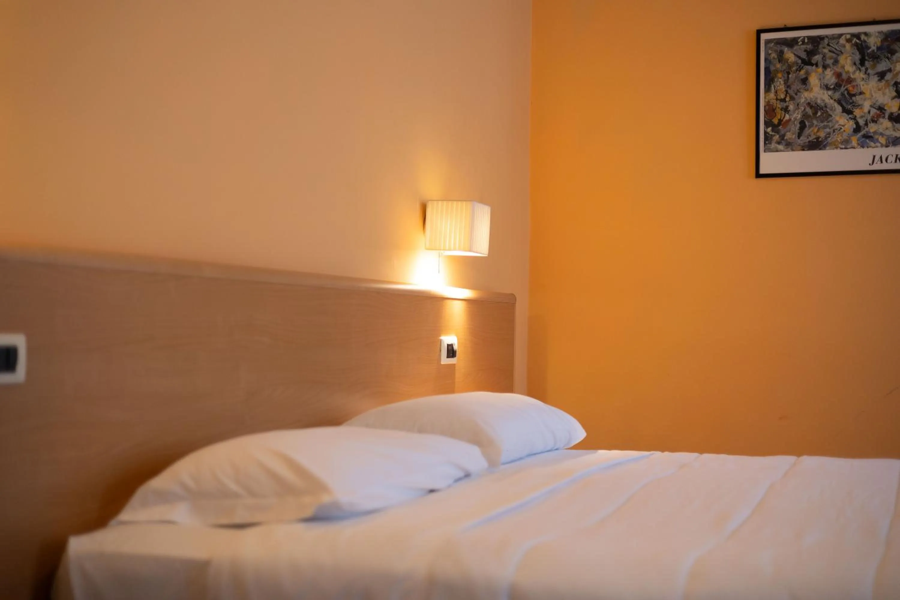 Bed in Hotel La Fertè