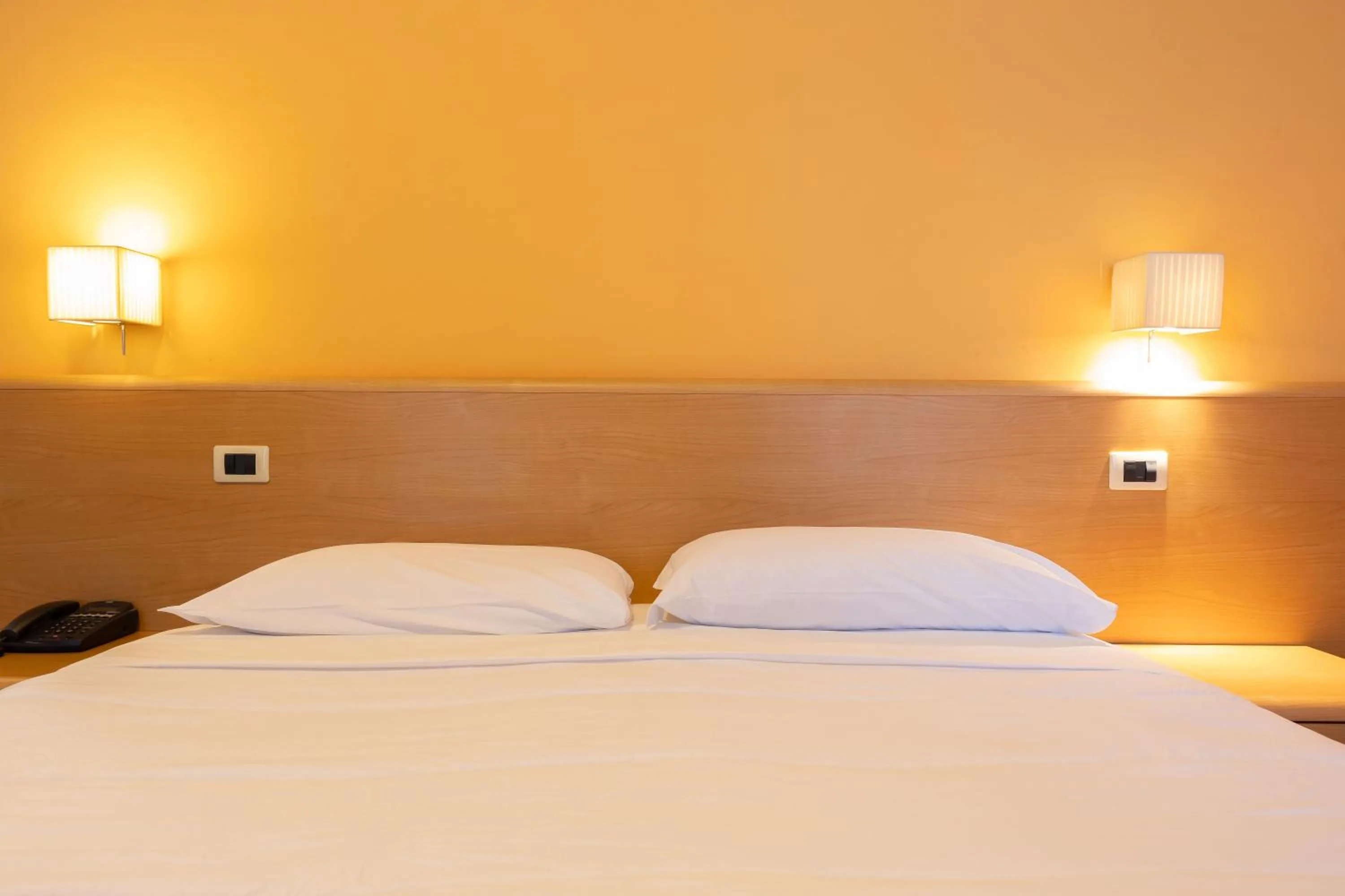 Bed in Hotel La Fertè