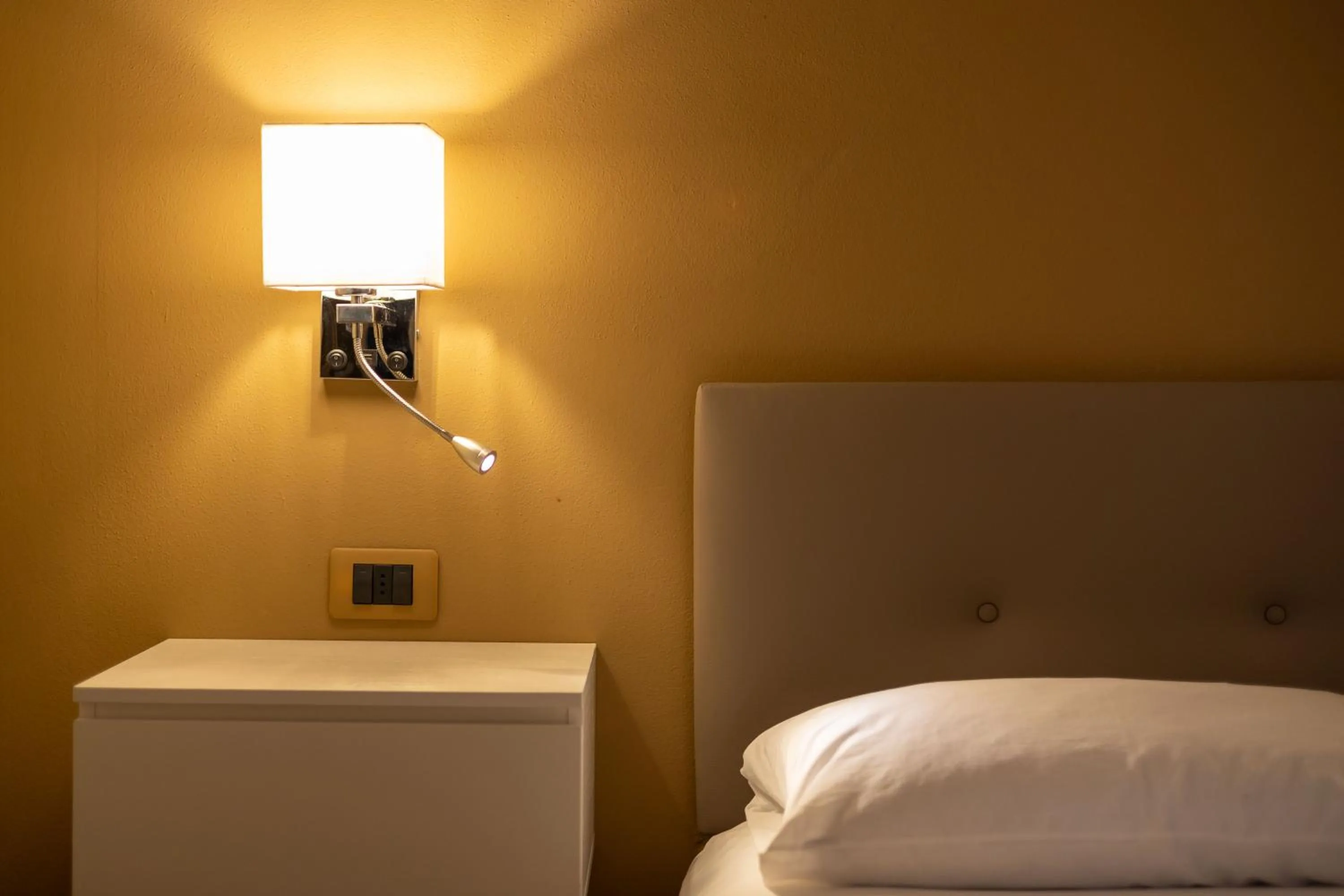 Bed in Hotel La Fertè