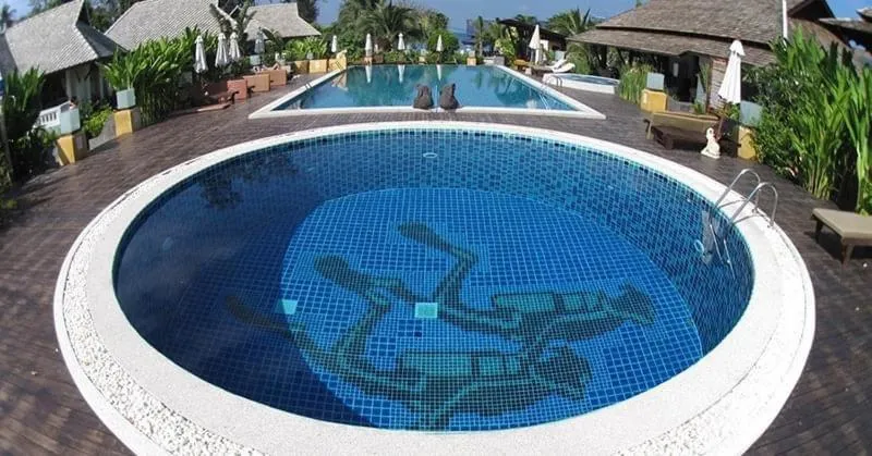 Swimming pool in Seashell Resort Koh Tao-SHA Plus