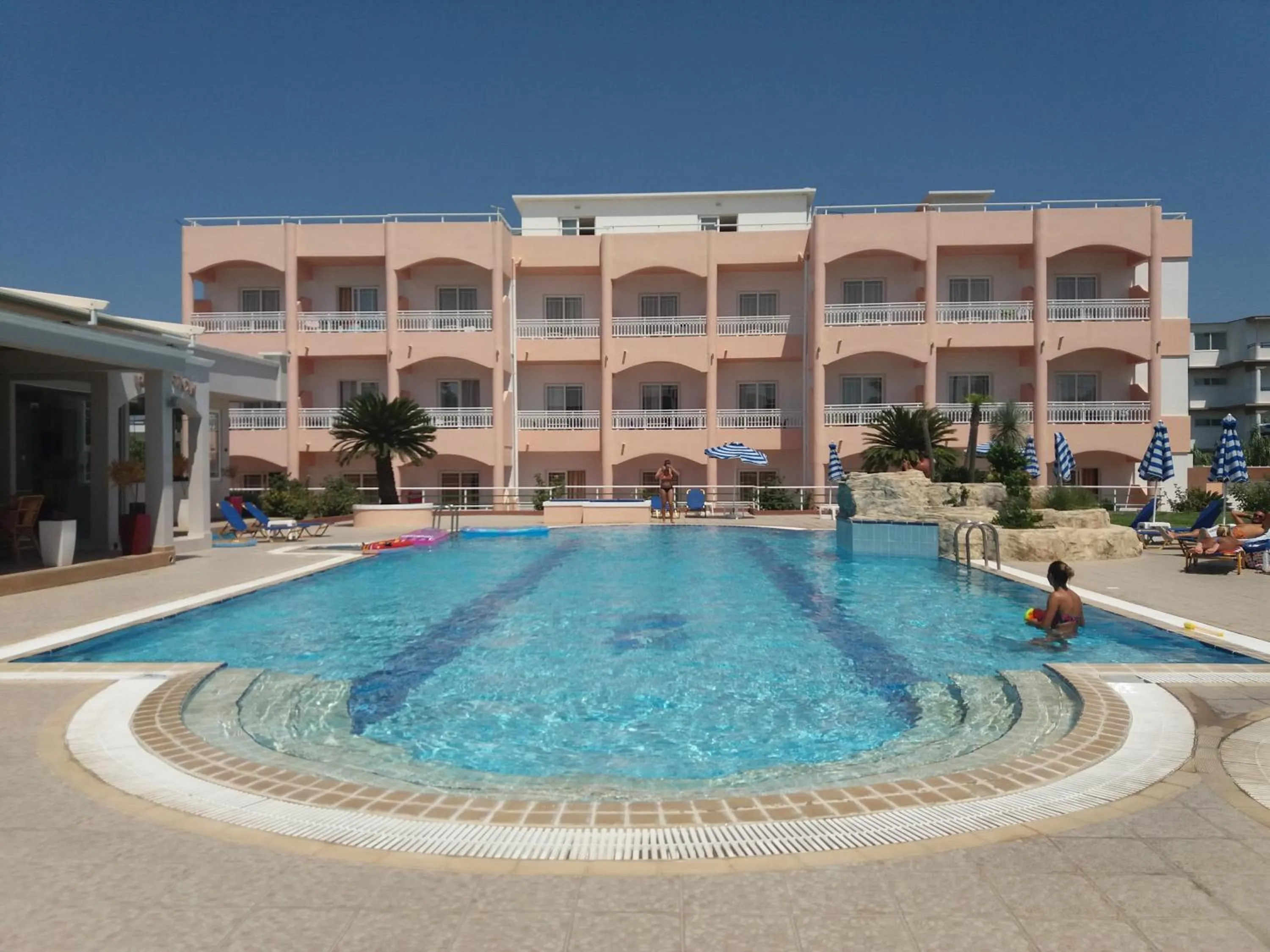 Property building in Rhodian Rose Hotel