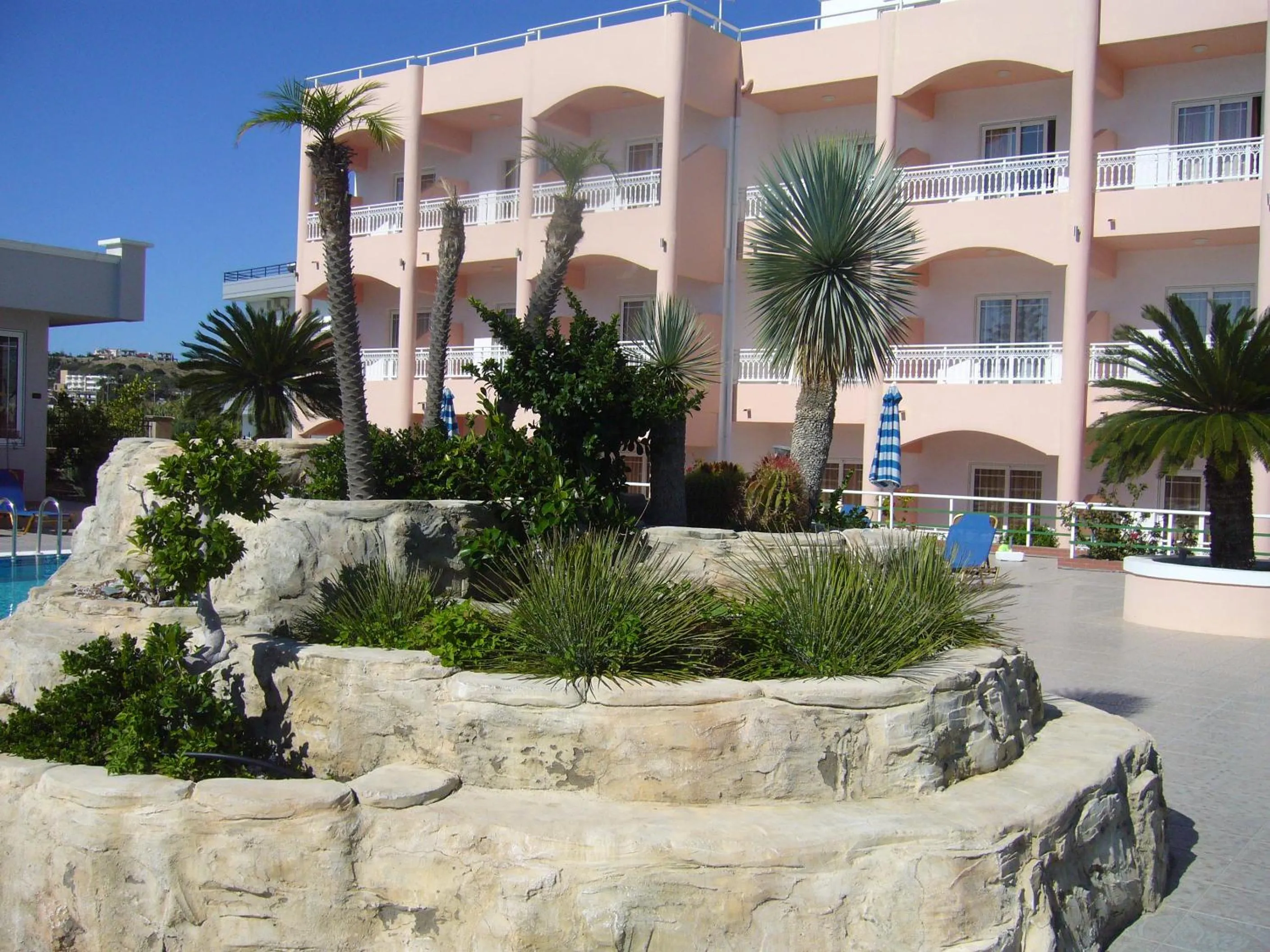 Property building in Rhodian Rose Hotel