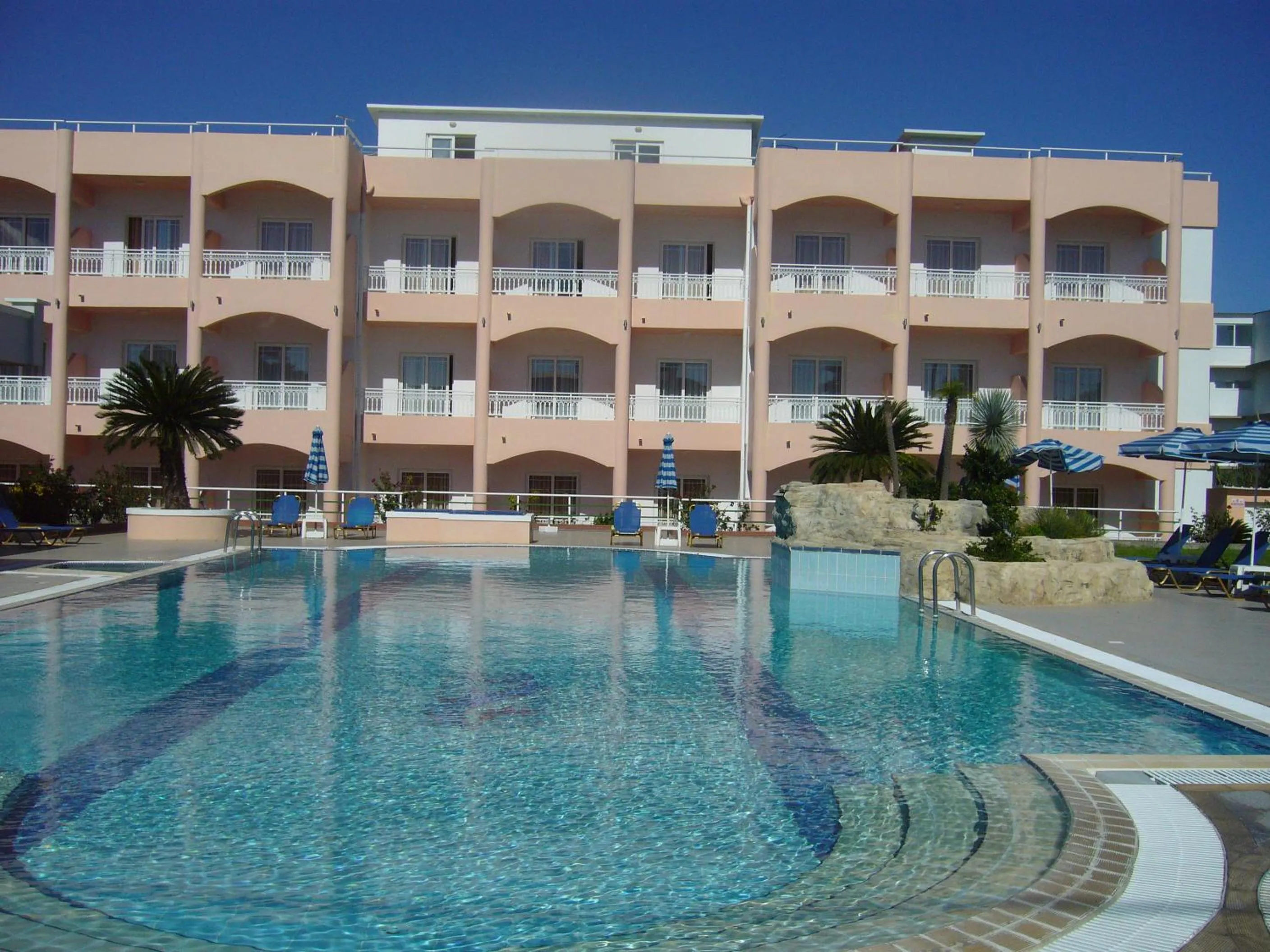 Property building in Rhodian Rose Hotel