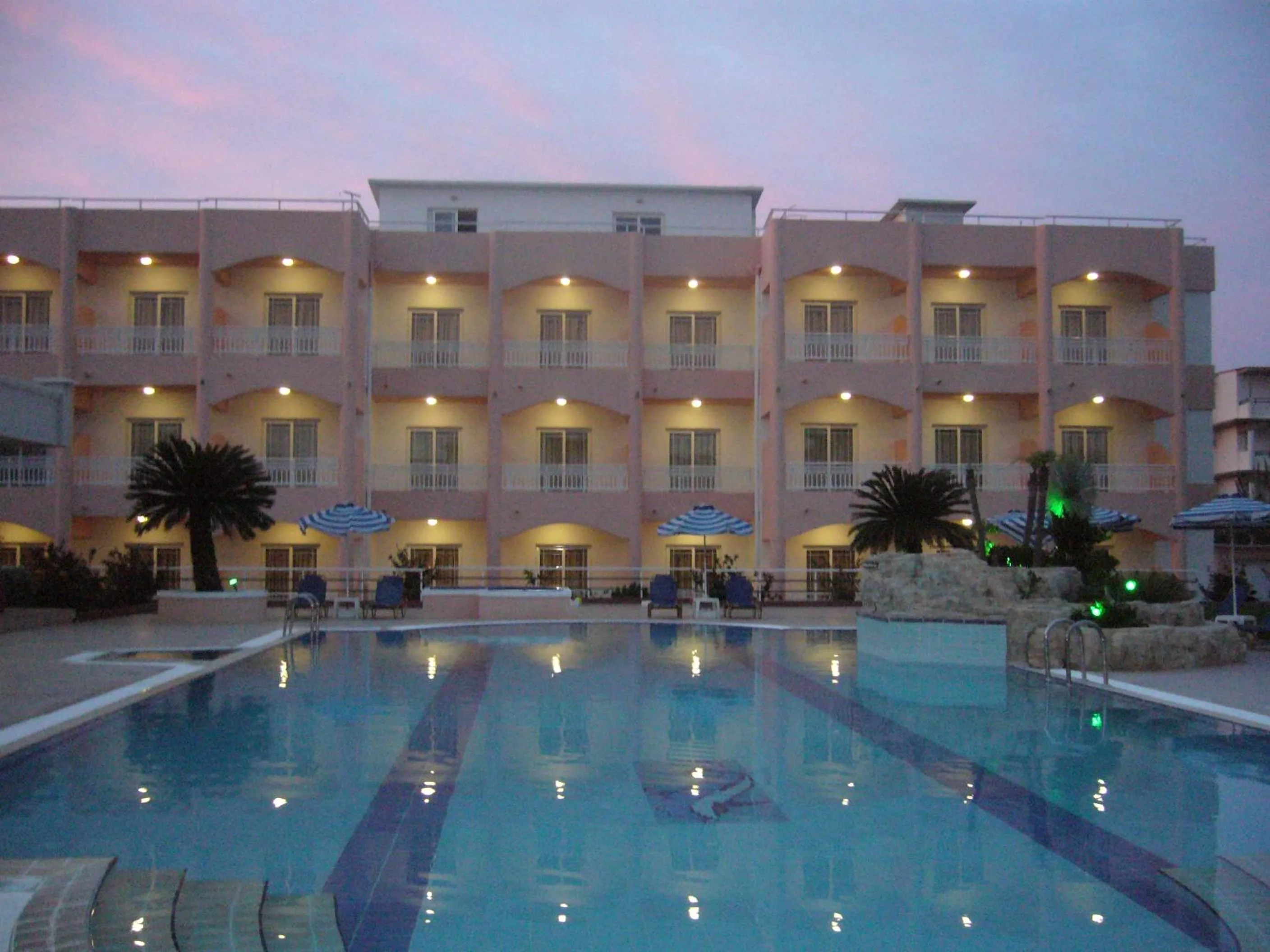 Property building in Rhodian Rose Hotel