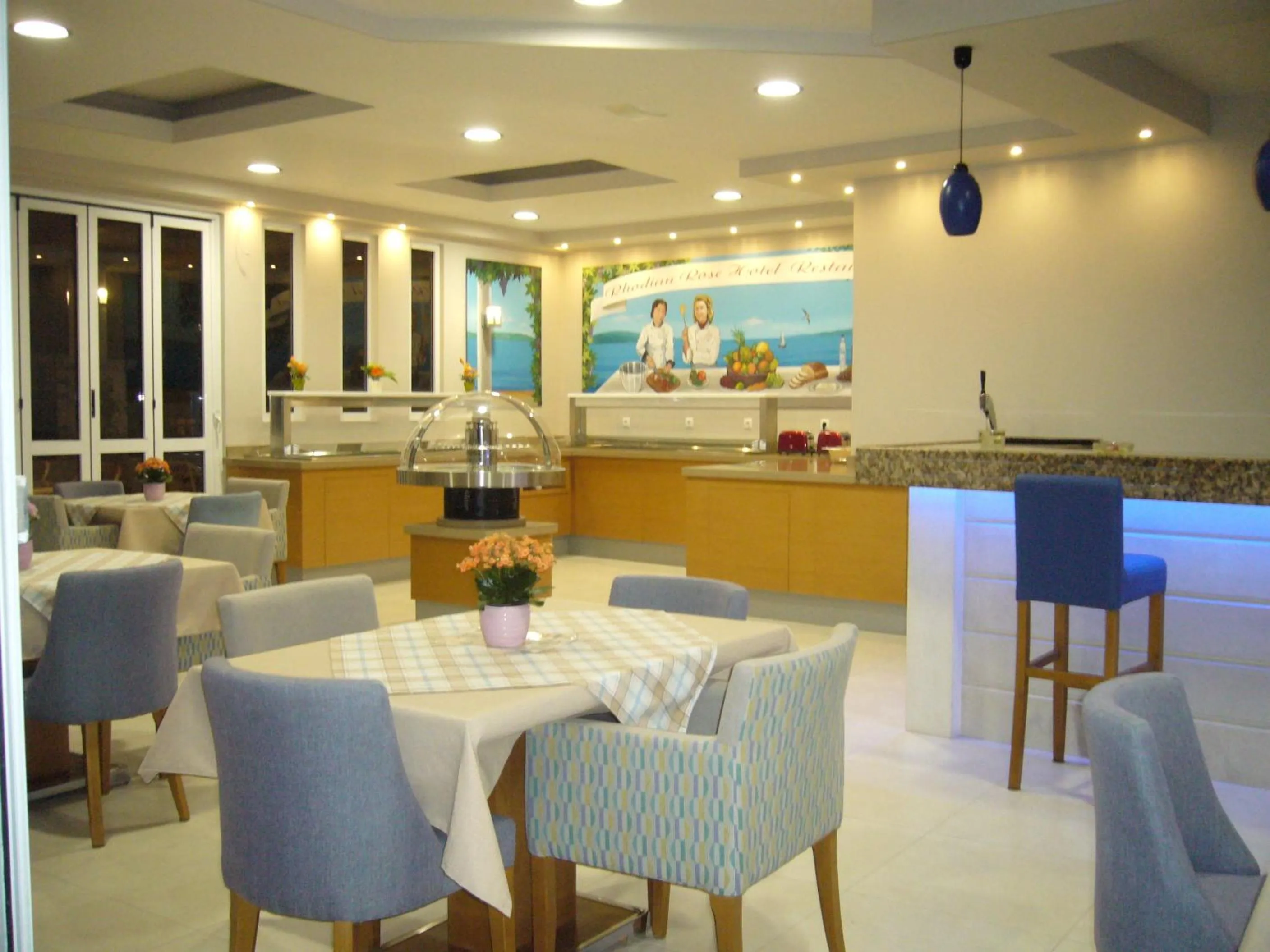 Restaurant/places to eat in Rhodian Rose Hotel