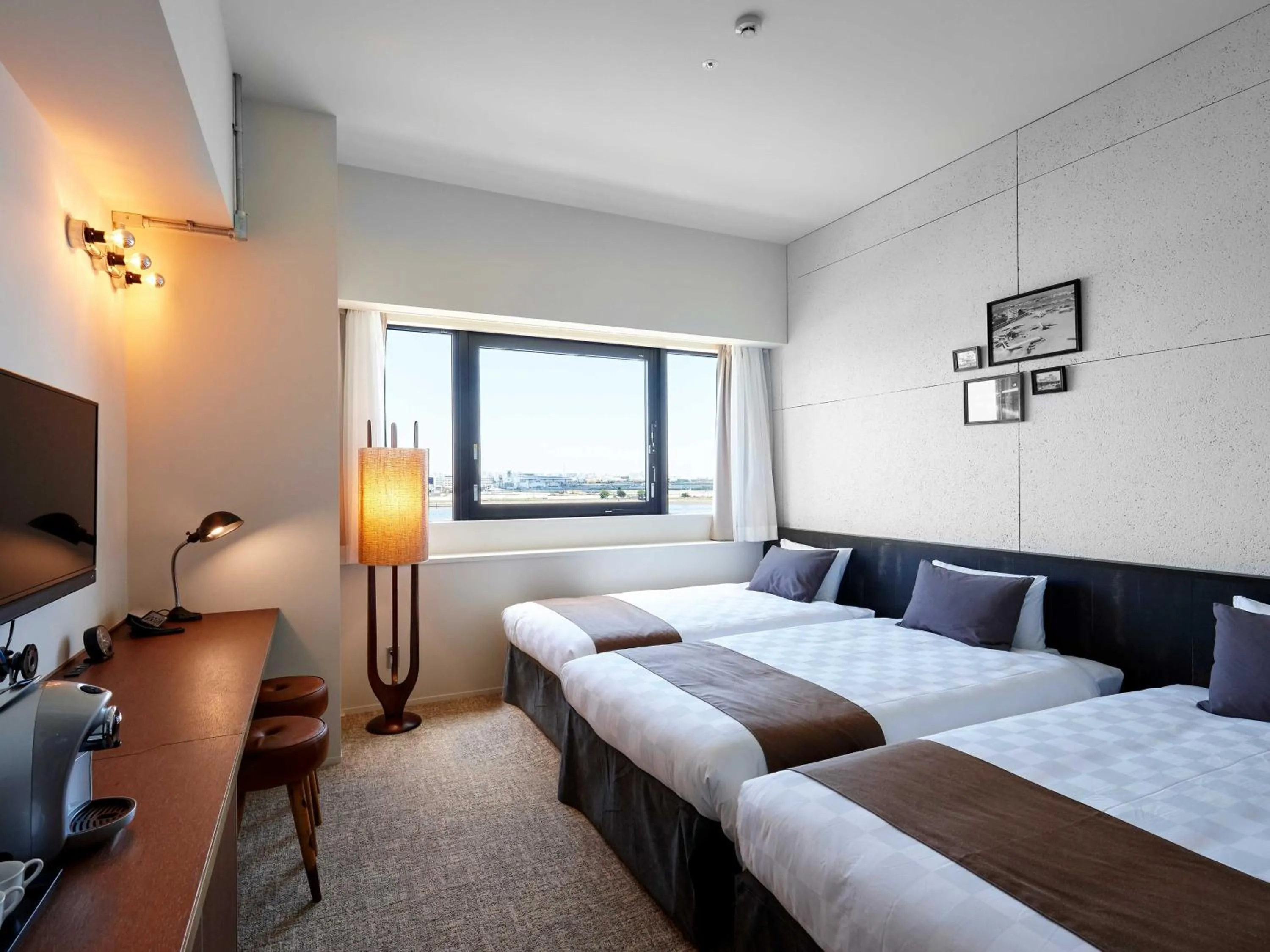 Bedroom, Bed in Kawasaki King Skyfront Tokyu REI Hotel