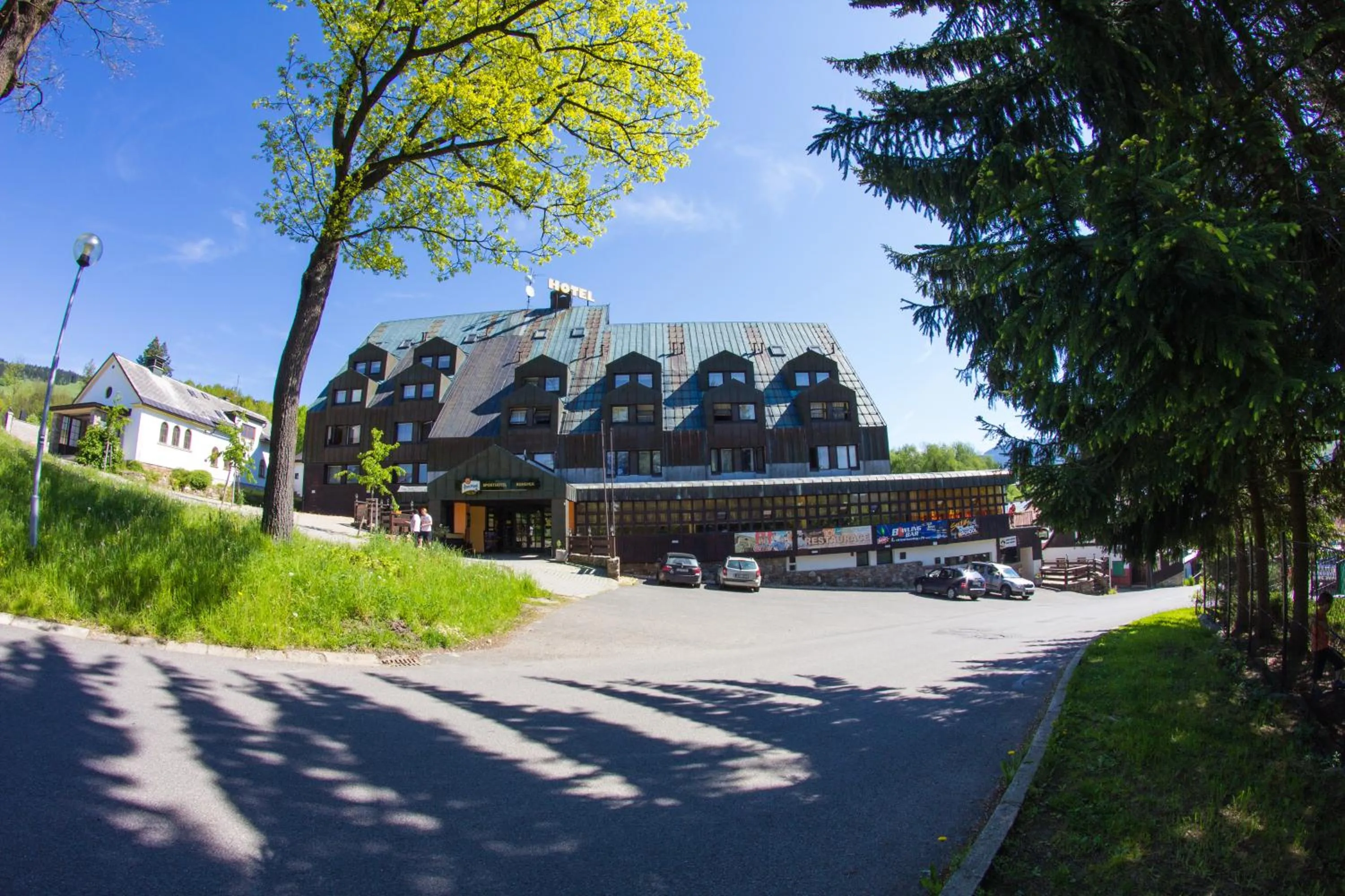Property building in Sporthotel Bohemia