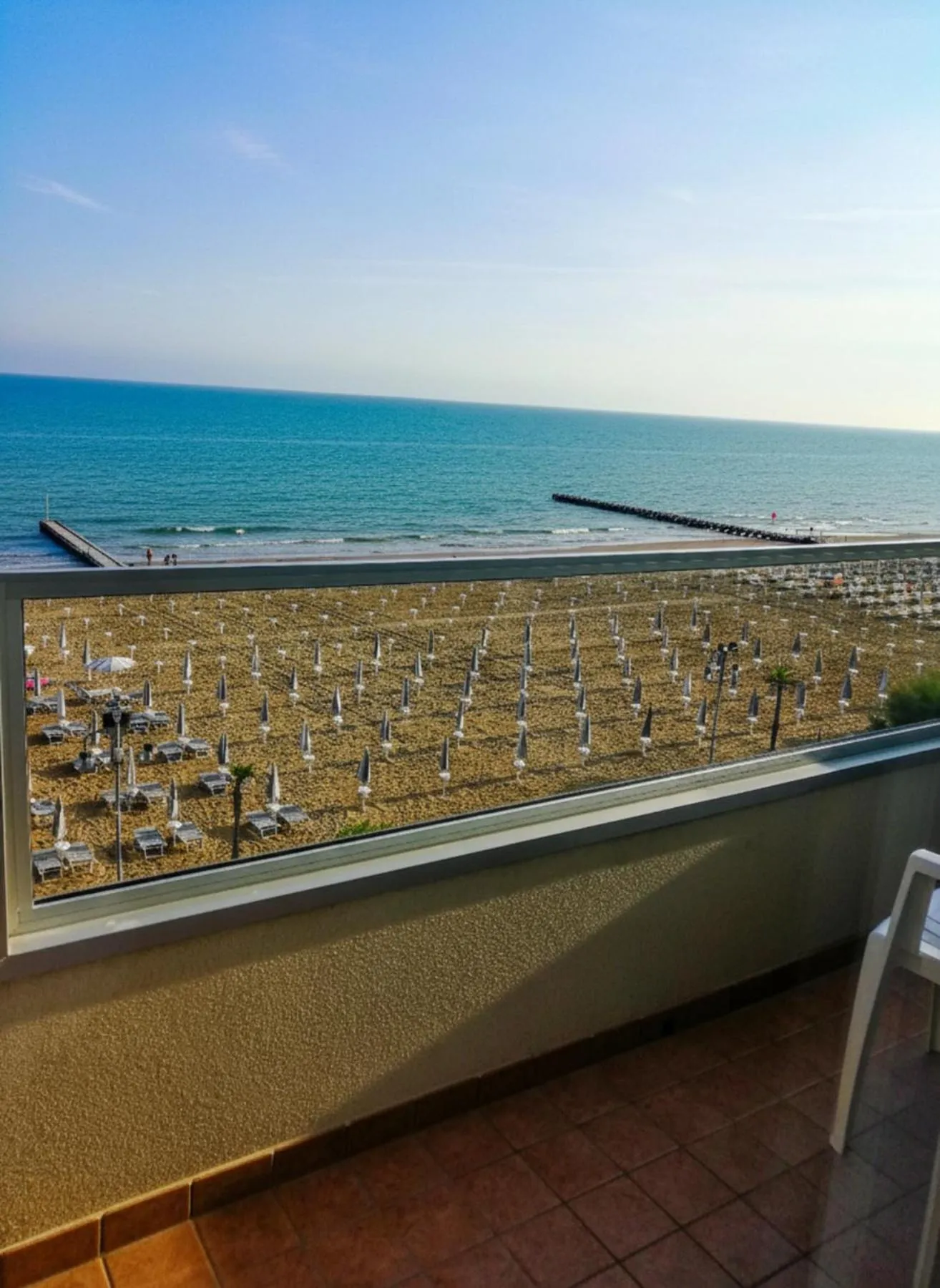 Sea view in Hotel Columbia & Ninfea