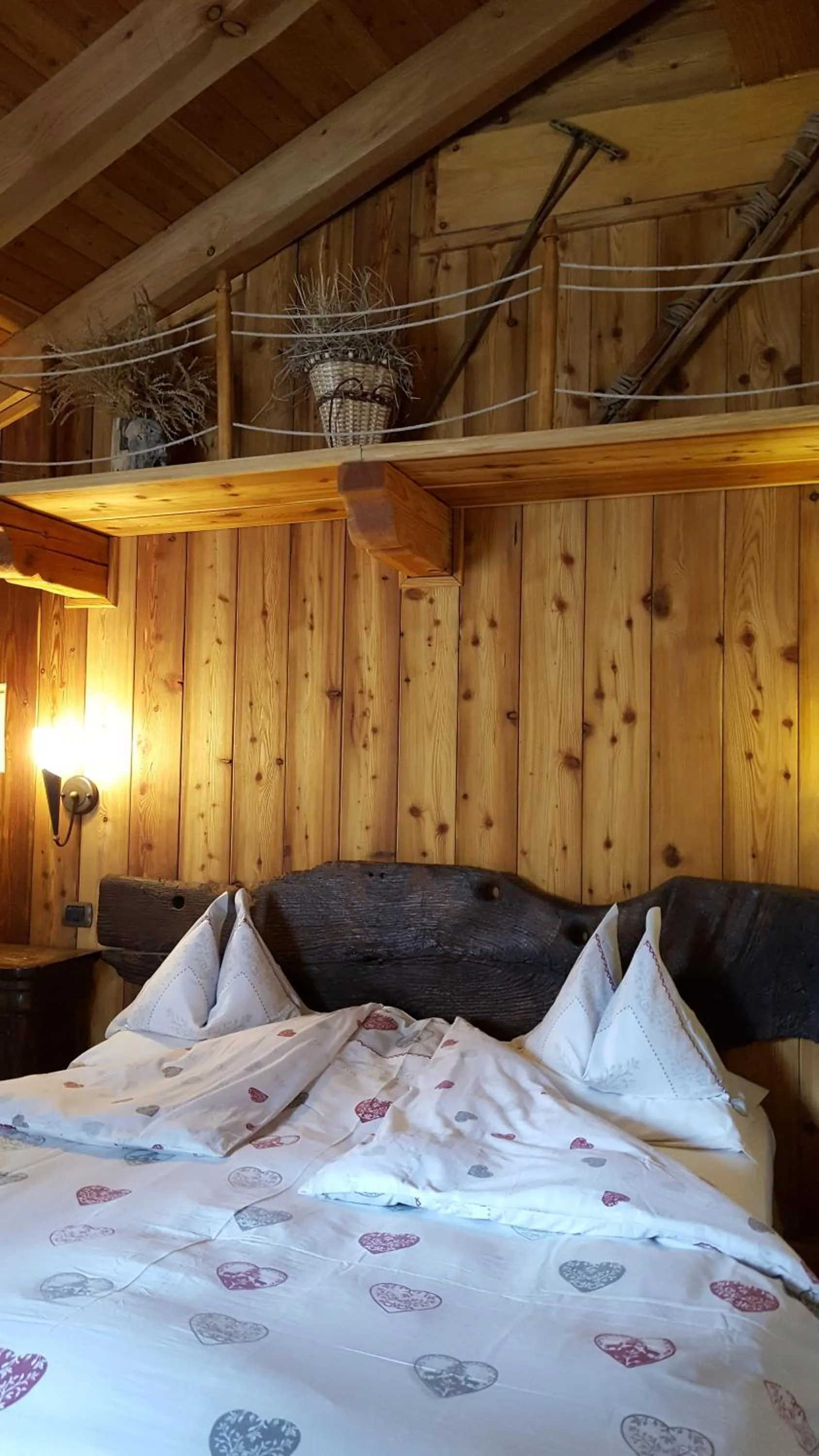 Bedroom in Eco Chalet Maison Dominique