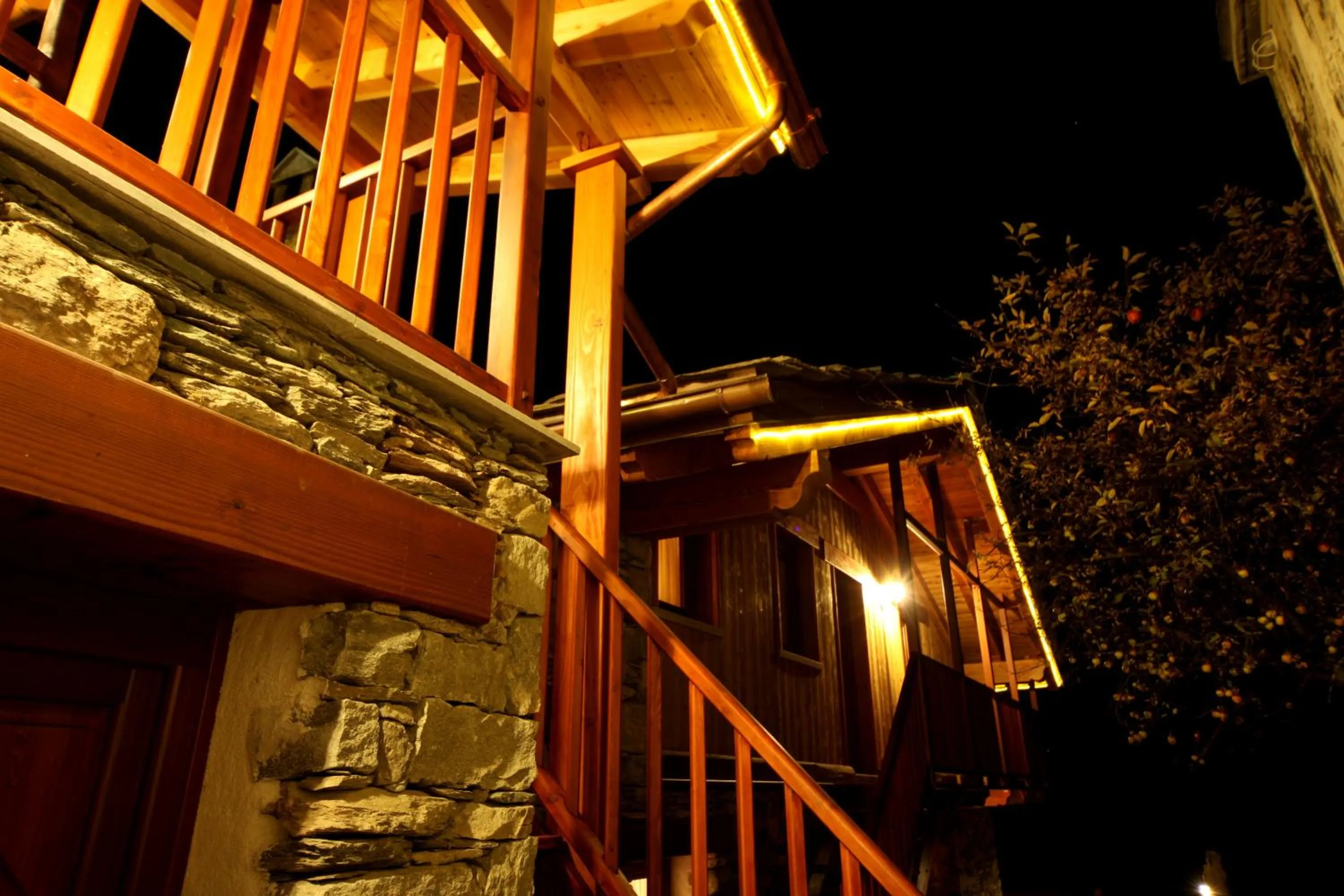 Decorative detail in Eco Chalet Maison Dominique