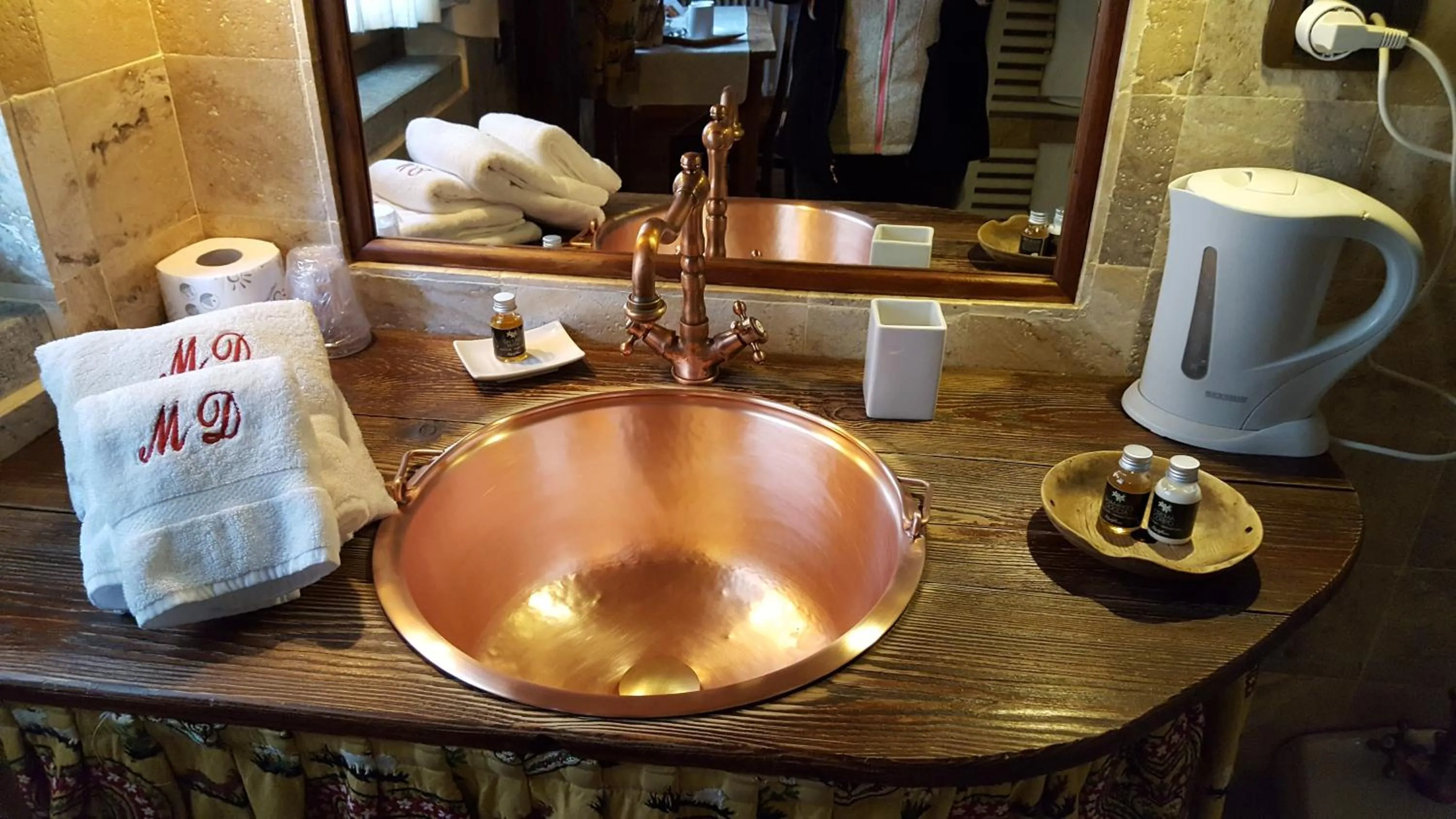 Bathroom in Eco Chalet Maison Dominique