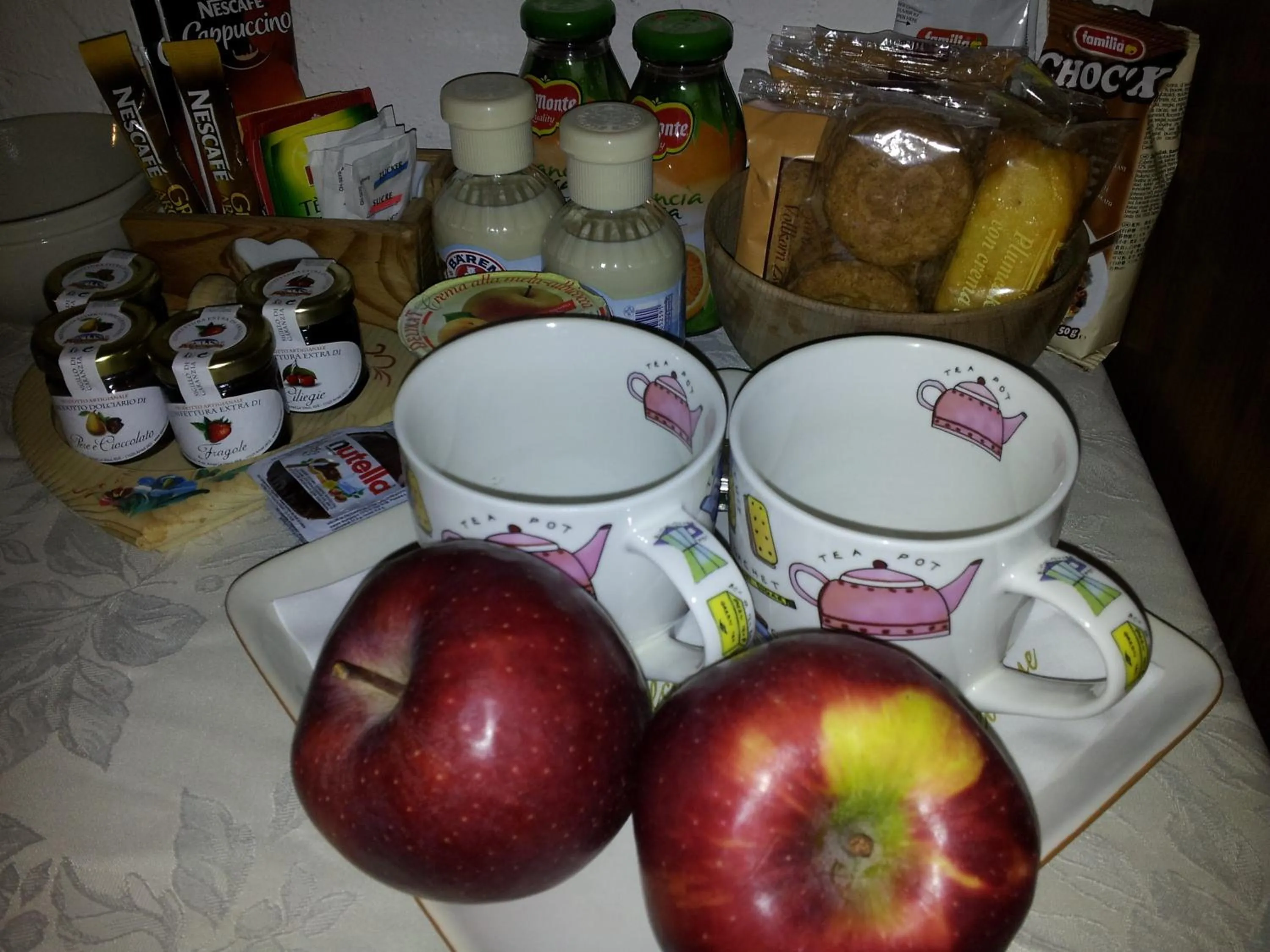 Food in Eco Chalet Maison Dominique