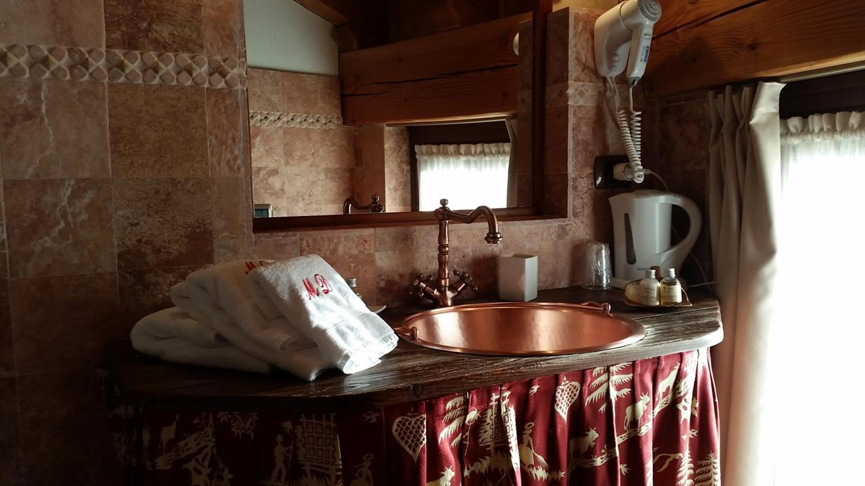 Bathroom in Eco Chalet Maison Dominique