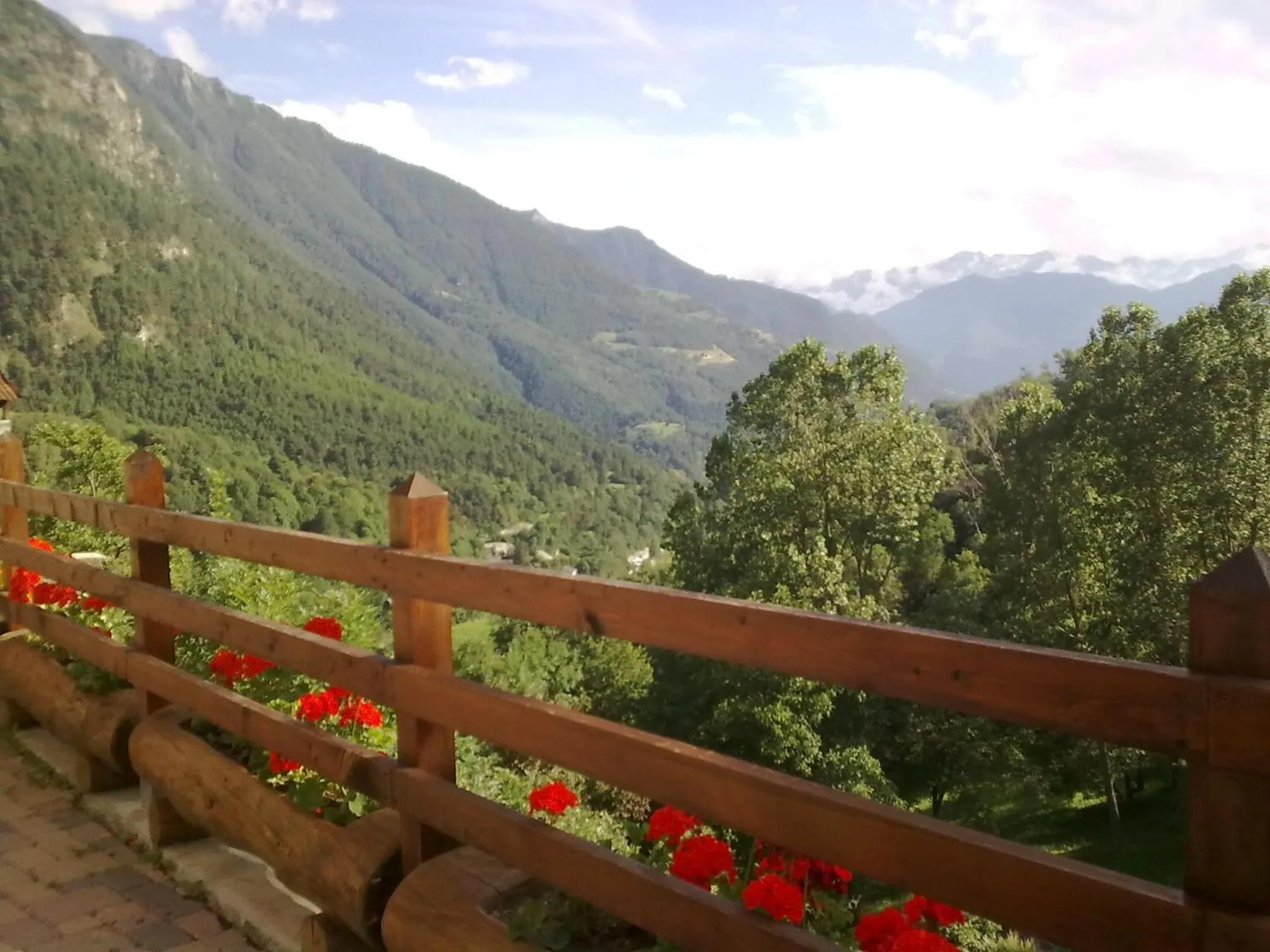 Balcony/Terrace in Eco Chalet Maison Dominique