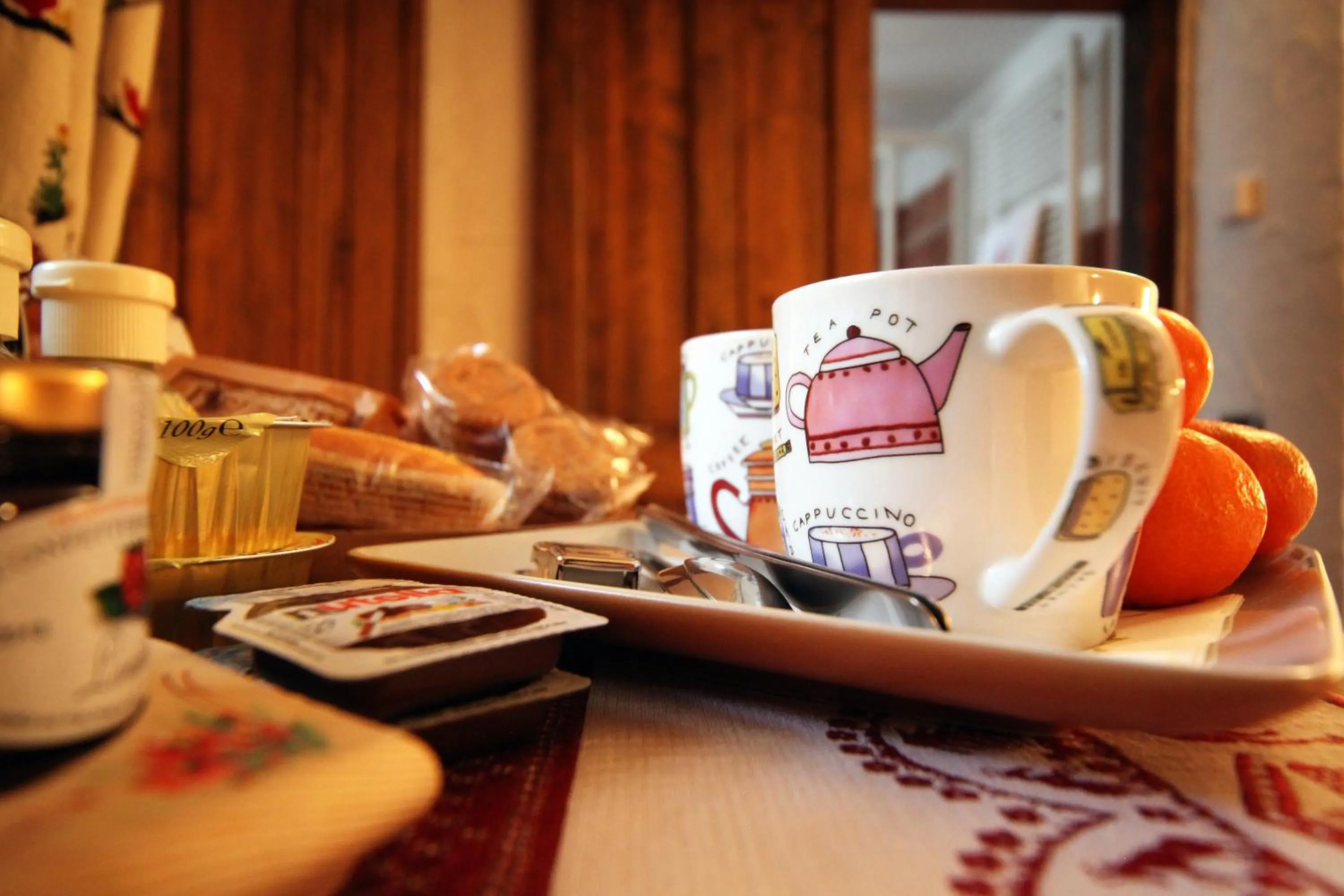 Food in Eco Chalet Maison Dominique