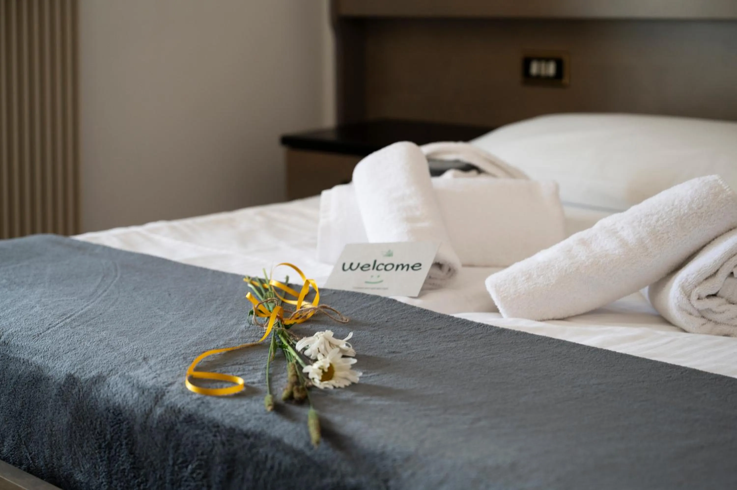 Bed in Hotel Scoiattolo