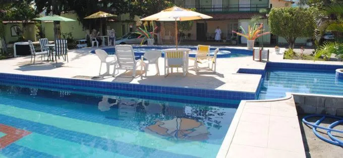 Swimming pool in OYO Pousada Recanto Shangrilá, Cabo Frio