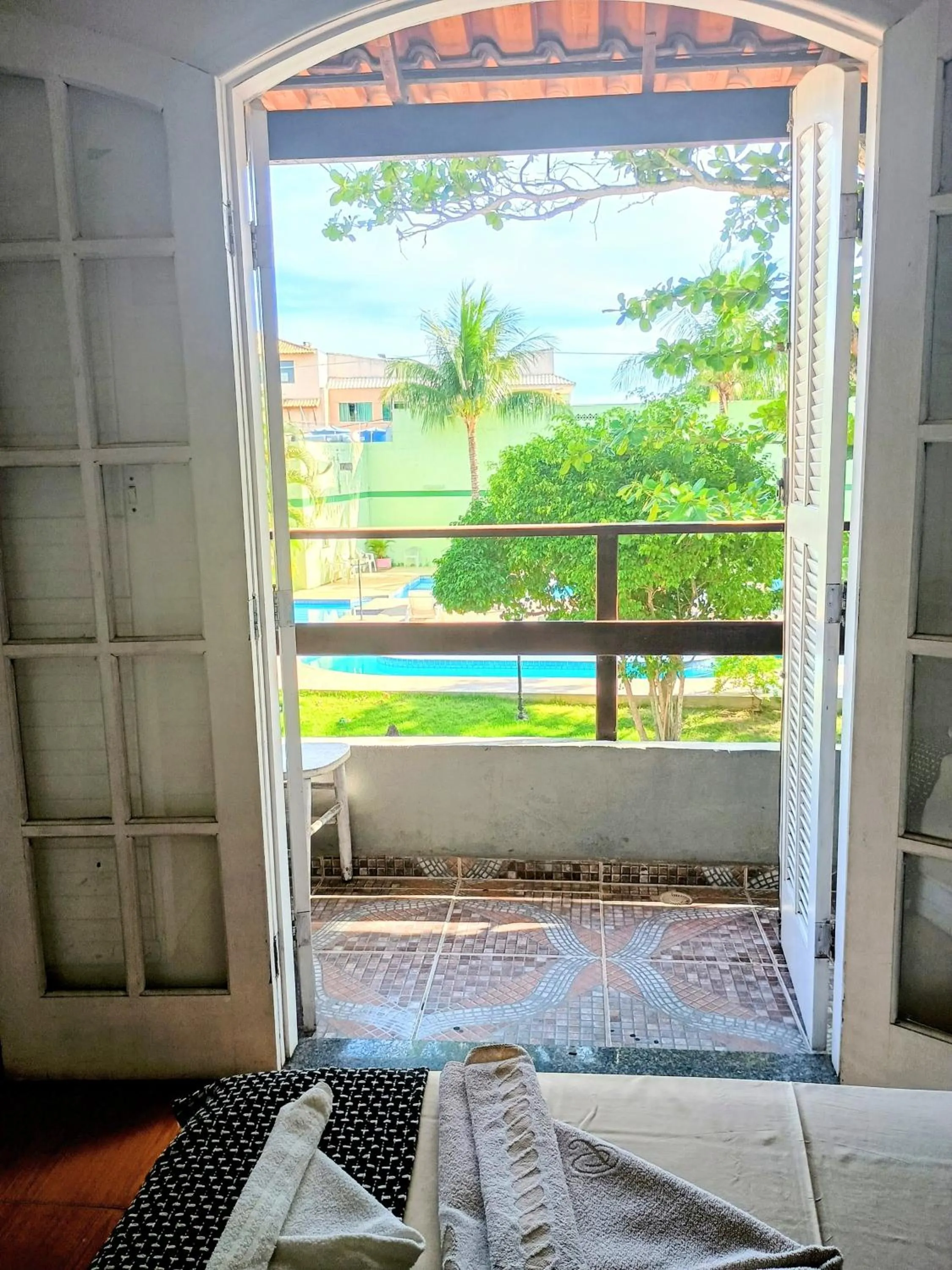 Balcony/Terrace in OYO Pousada Recanto Shangrilá, Cabo Frio