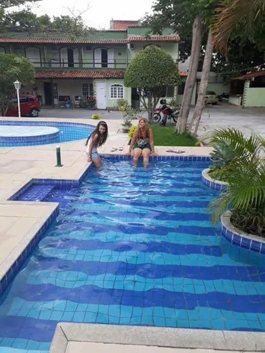 Swimming pool in OYO Pousada Recanto Shangrilá, Cabo Frio