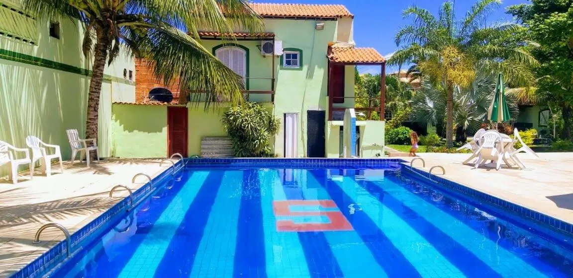 Swimming pool in OYO Pousada Recanto Shangrilá, Cabo Frio