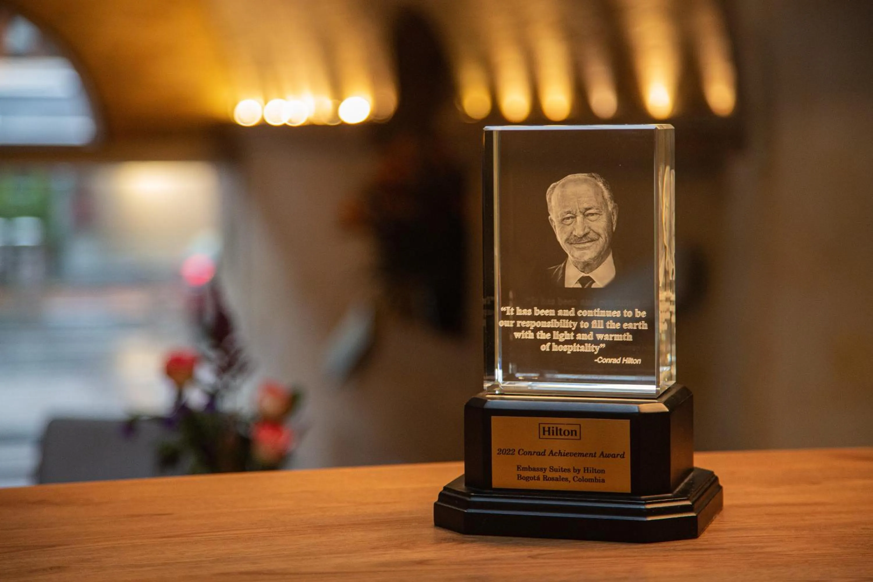 Certificate/Award in Embassy Suites by Hilton Bogotá - Rosales