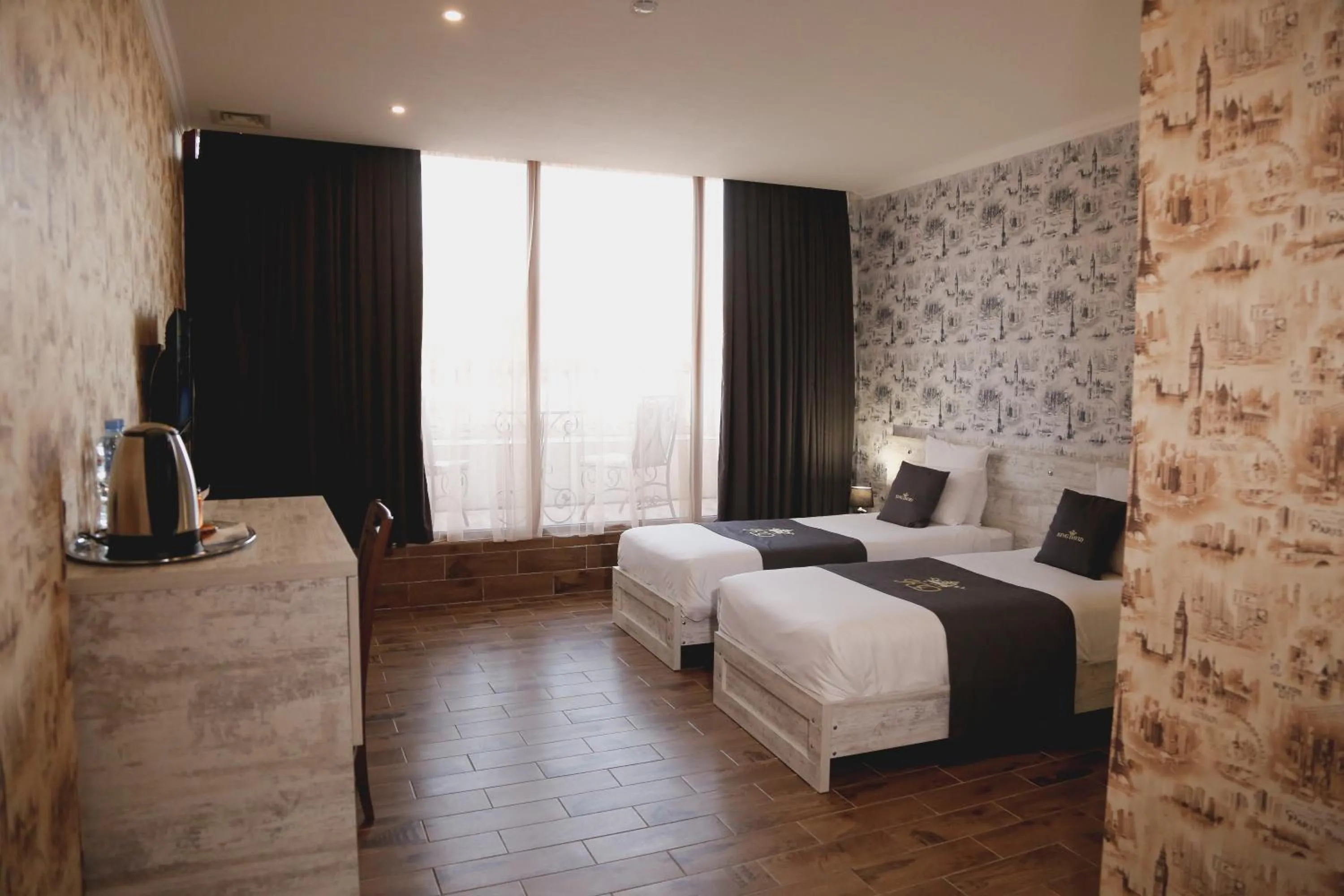 Bed in Hotel King David The Builder