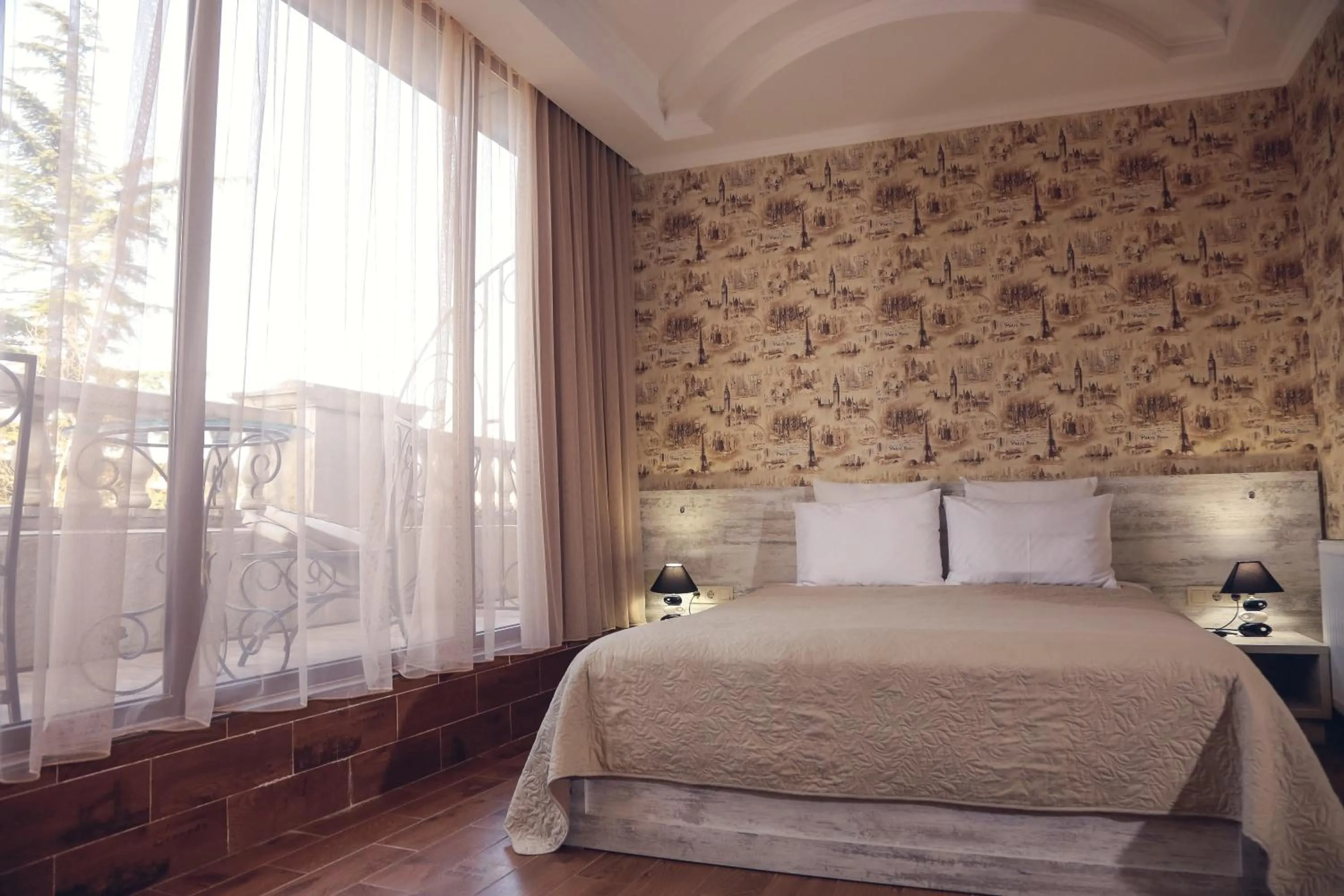 Bed in Hotel King David The Builder