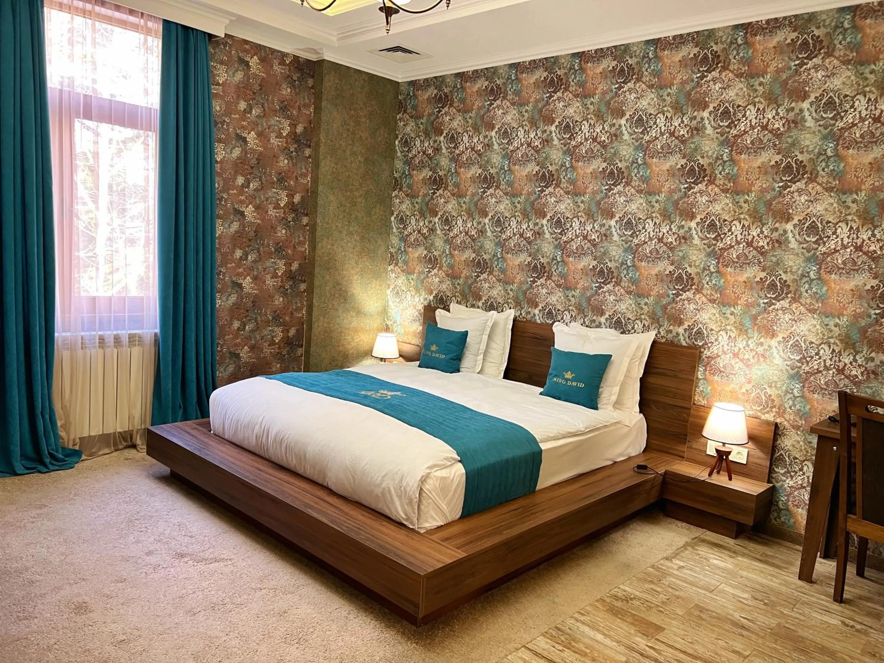 Bed in Hotel King David The Builder