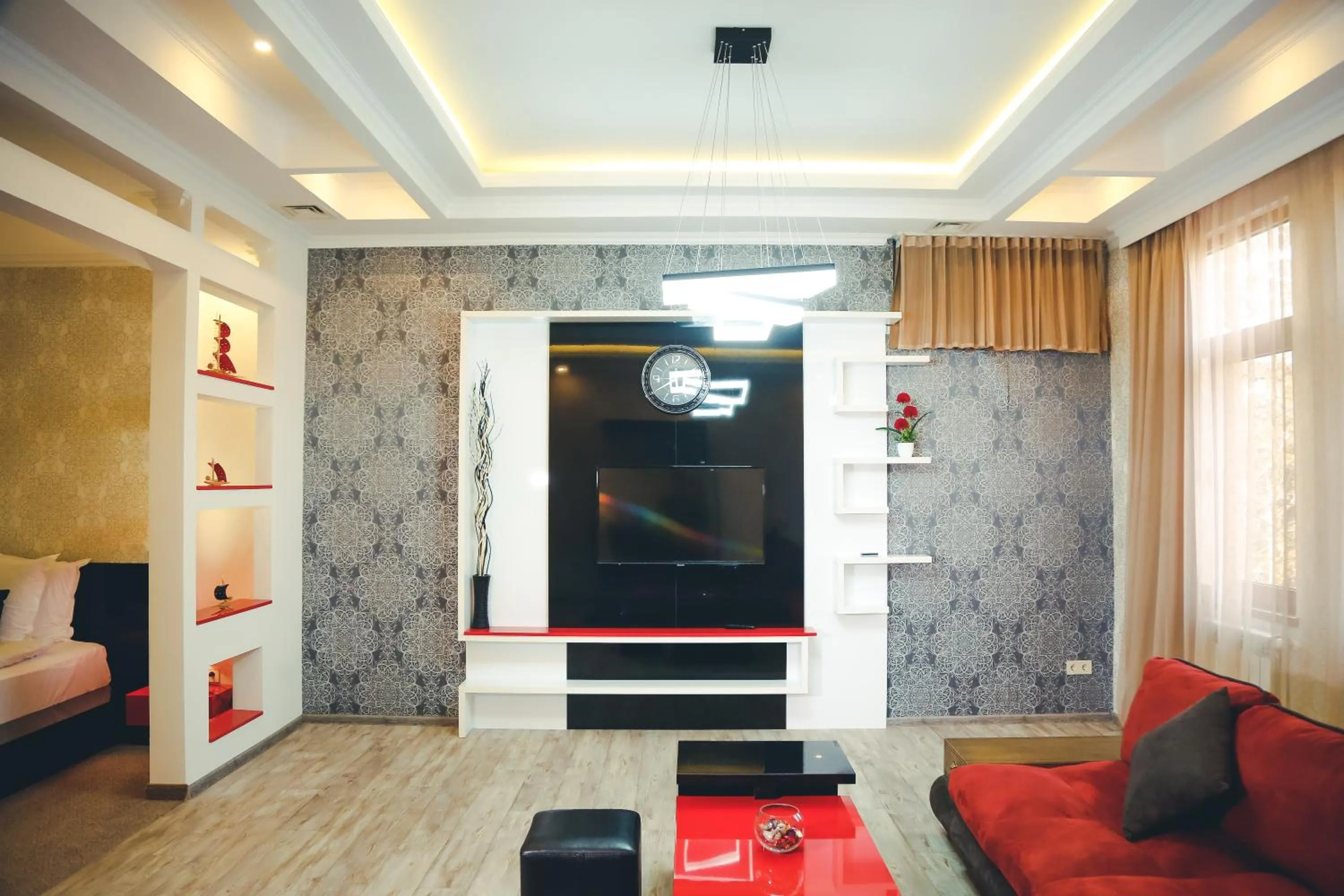 Seating area in Hotel King David The Builder