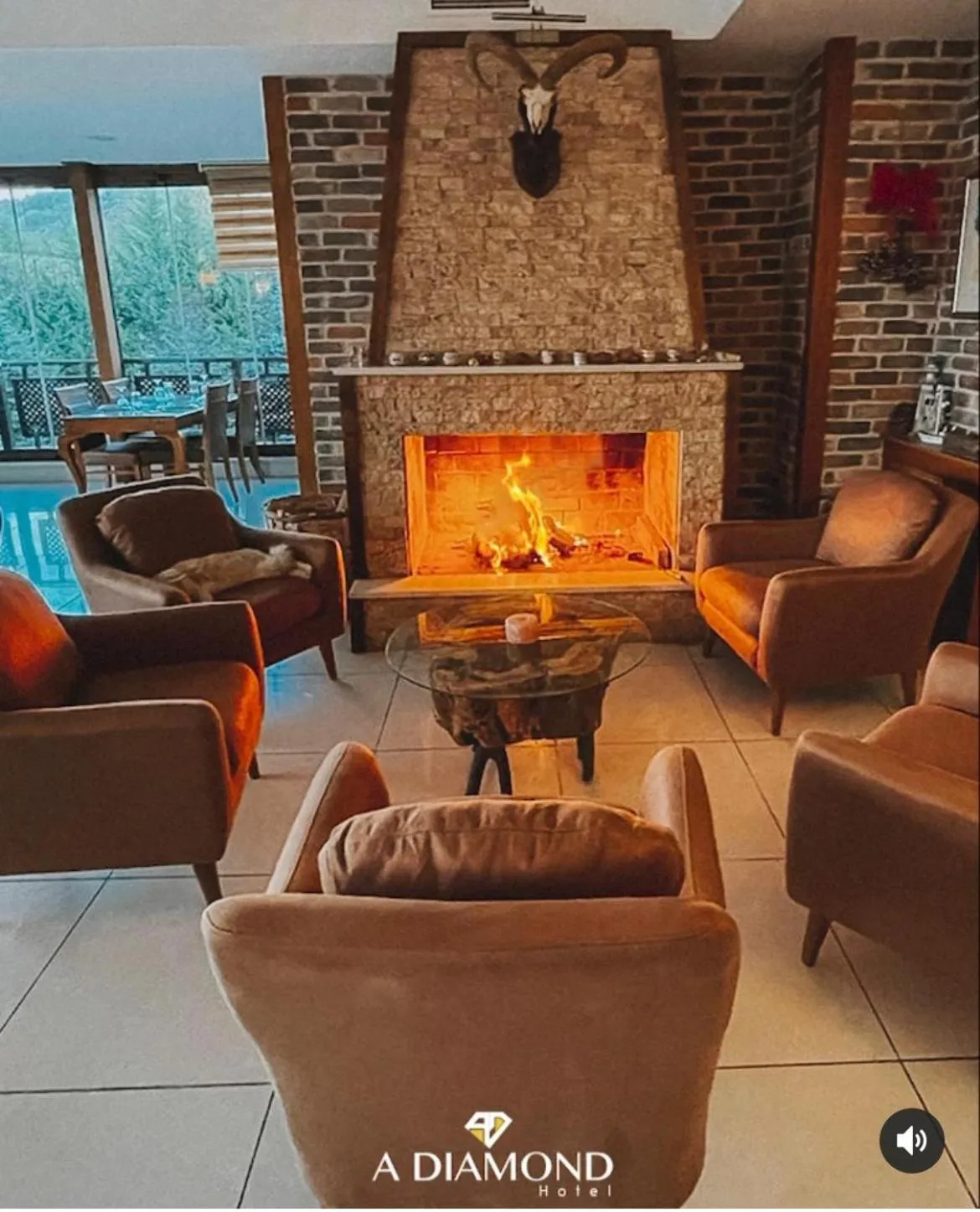 Seating area in A Diamond The Resort Spa Sapanca