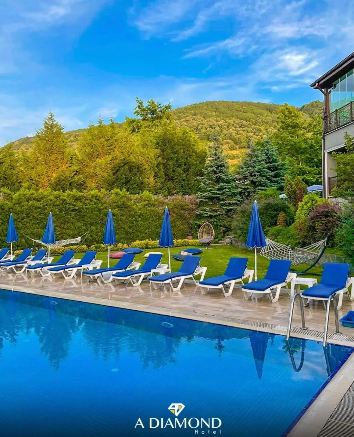 Swimming pool in A Diamond The Resort Spa Sapanca