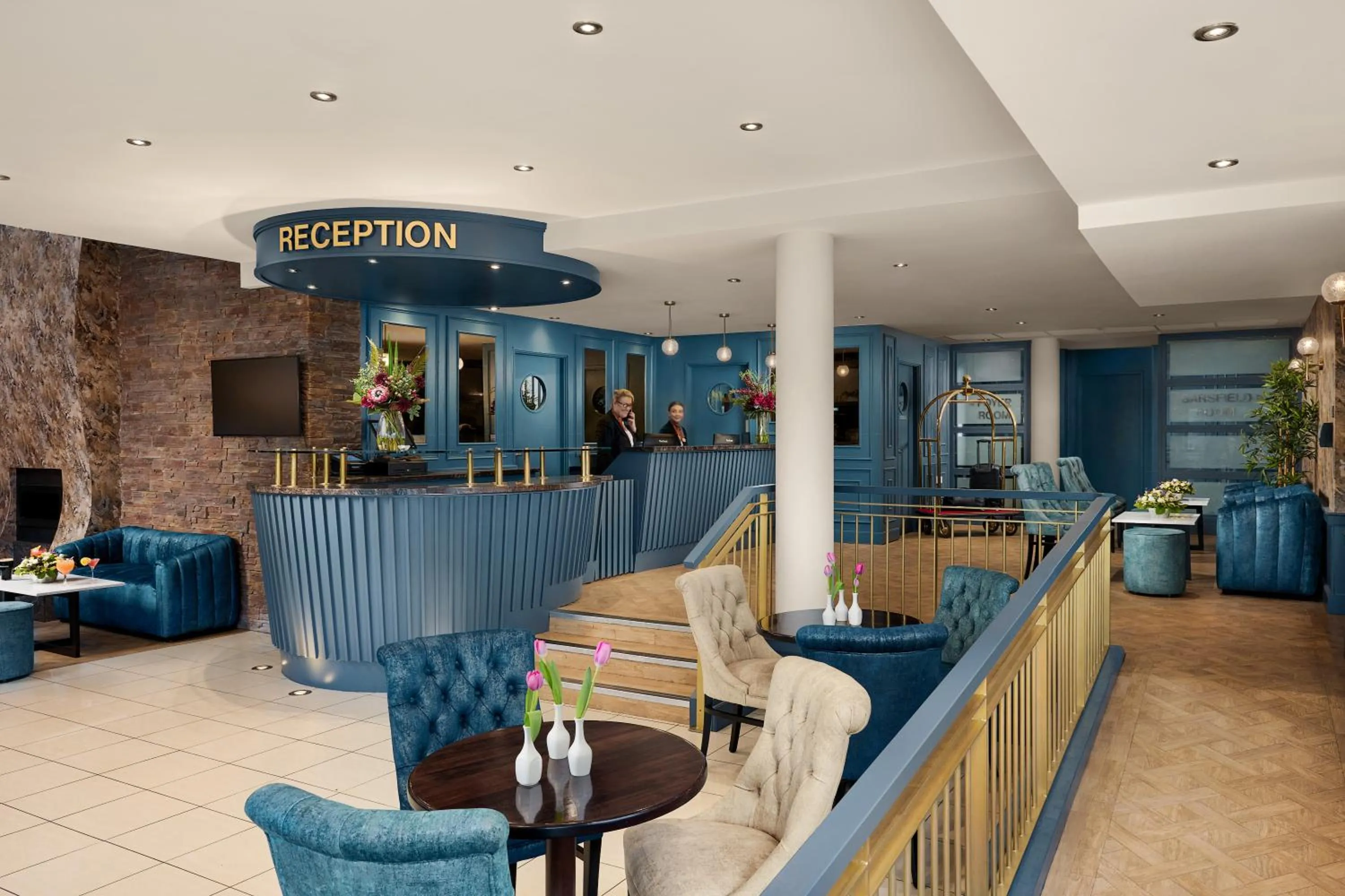 Lobby or reception in Springfield Hotel