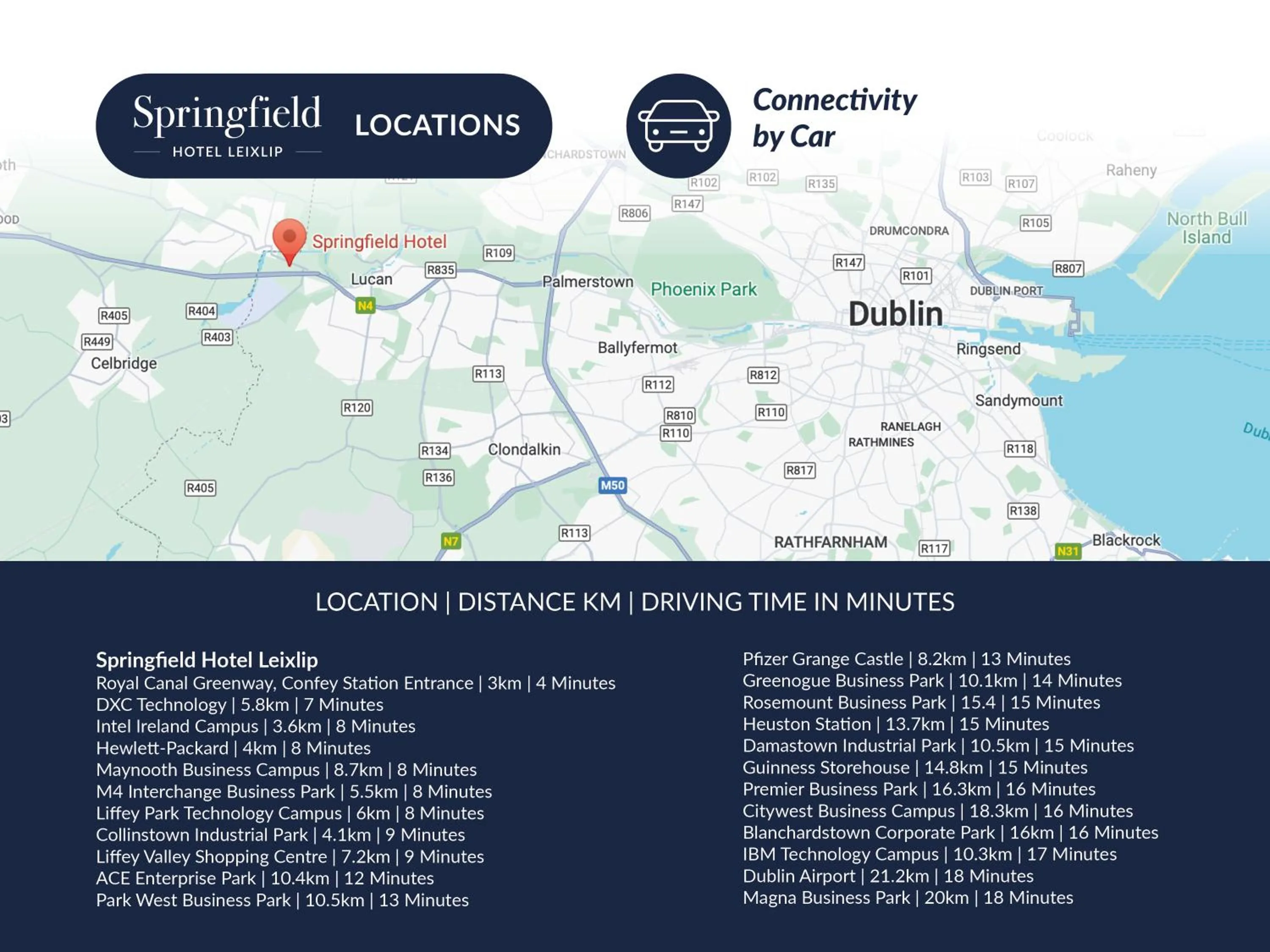 Location in Springfield Hotel