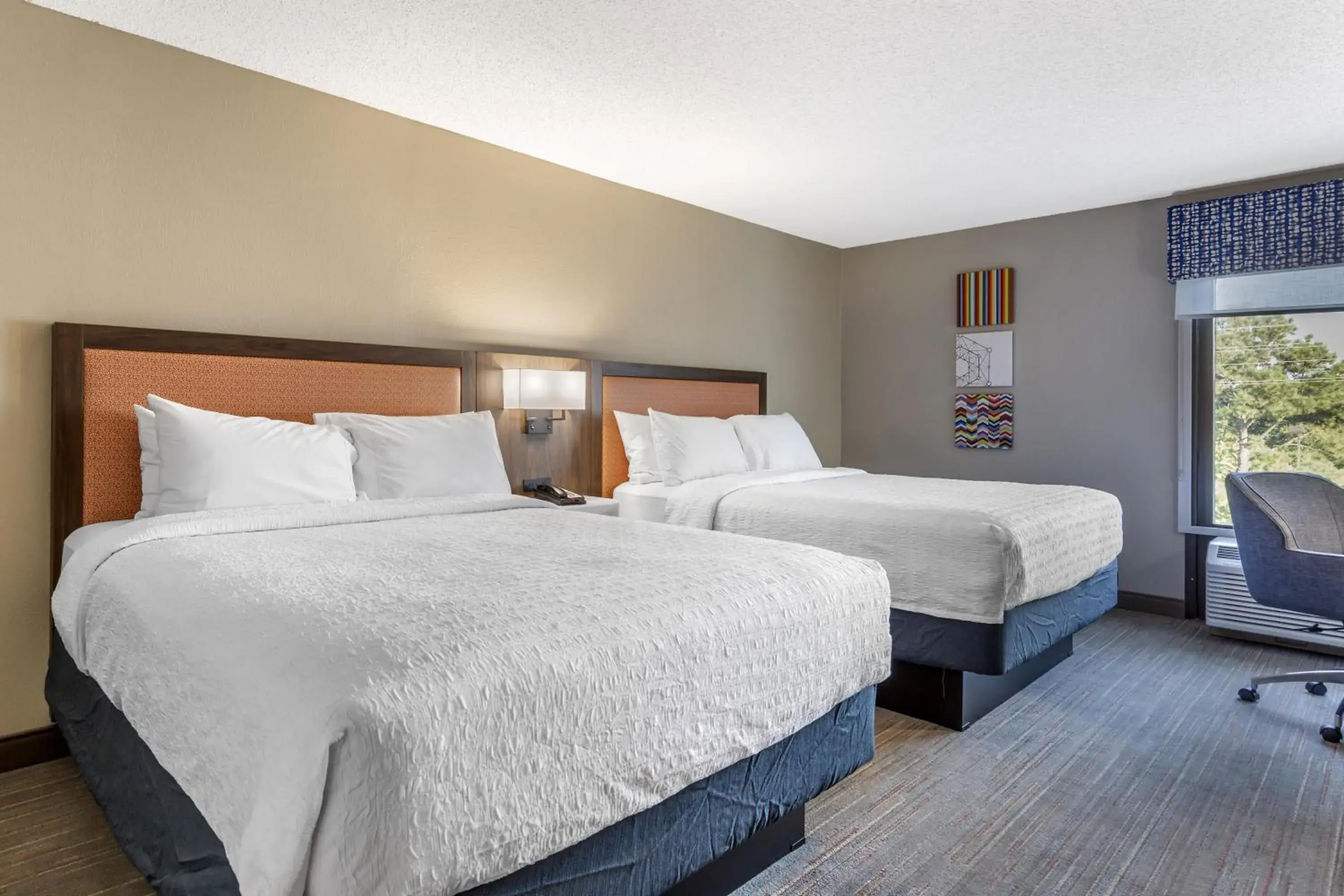 Double Room with Two Double Beds - Non-Smoking in Hampton Inn New Bern Double Room with Two Double Beds - Non-Smoking in Hampton Inn New Bern